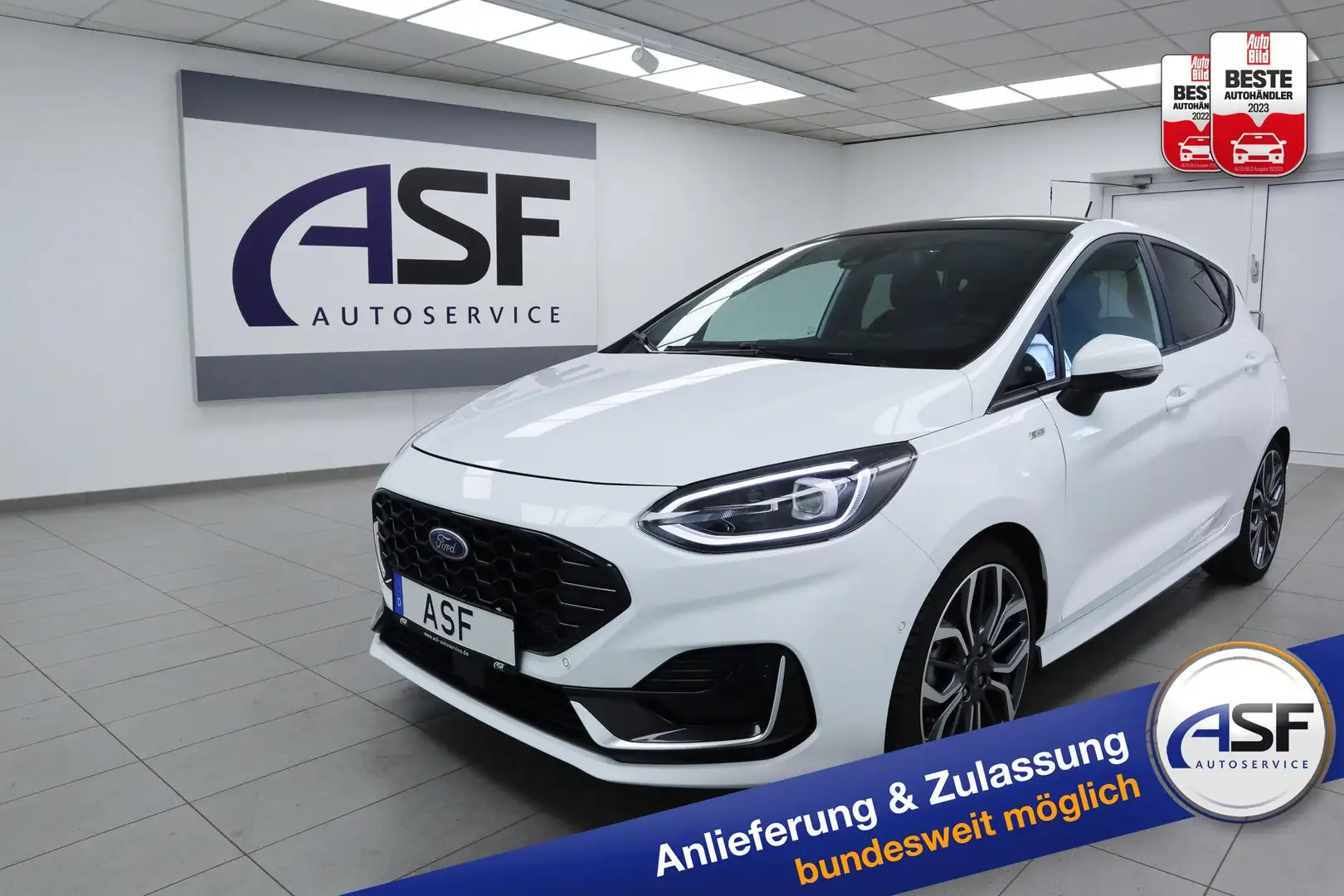 Ford Fiesta ST-Line Vignale #ACC #Winter-P. #Panorama #Park... Fehér - 1