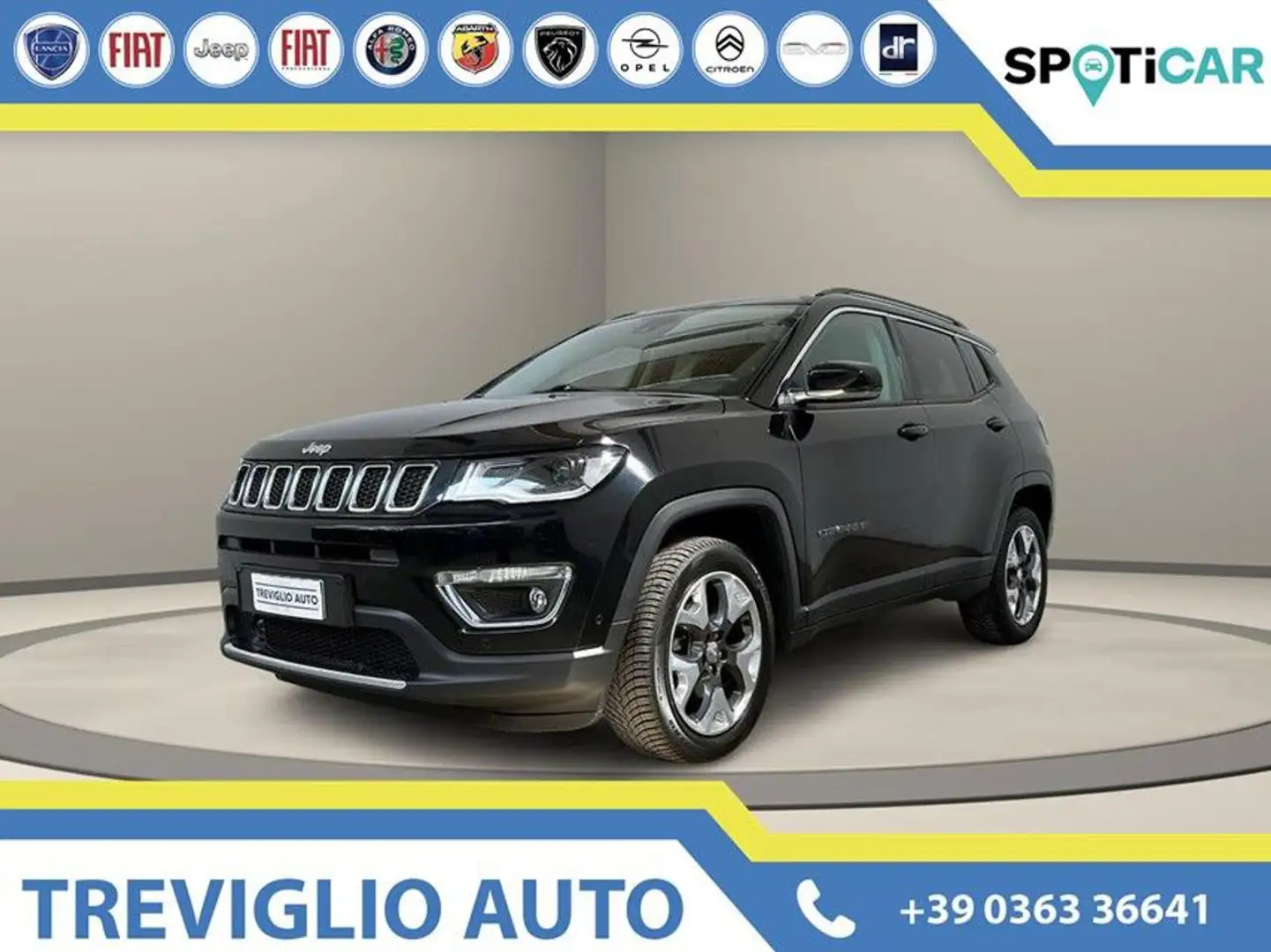 Jeep Compass 2.0 Multijet II aut. 4WD Limited Noir - 1