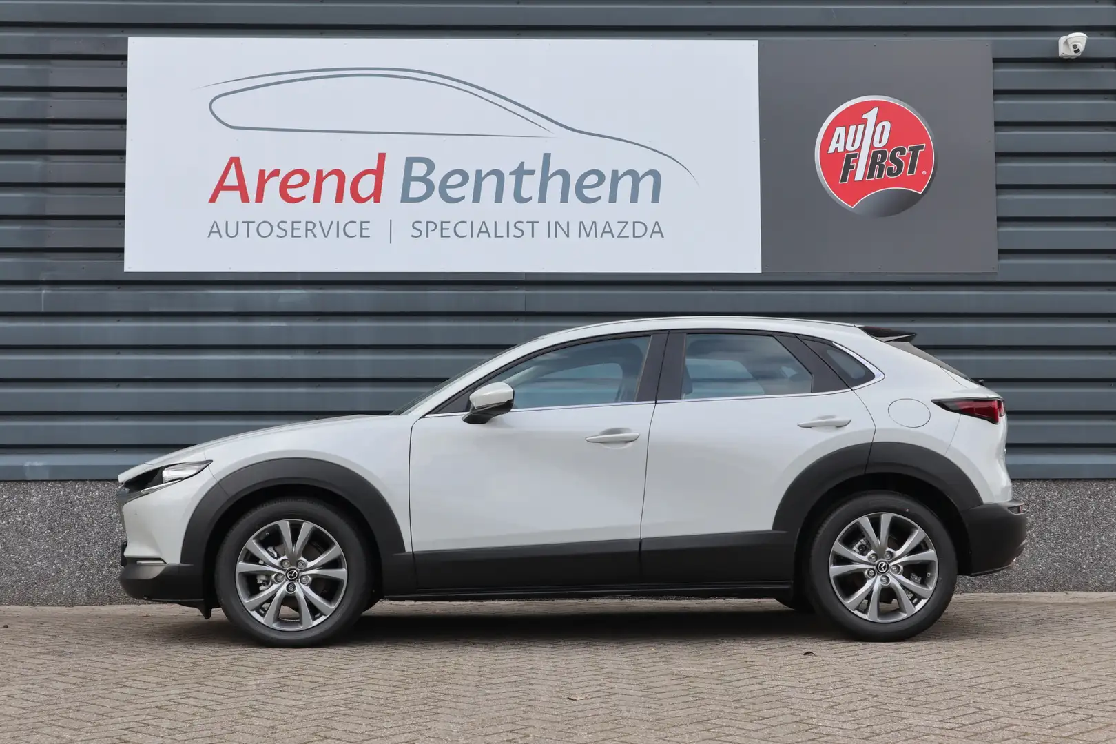 Mazda CX-30 2.0 e-SkyActiv-G Exclusive-line - Zwart leer pakke Blanc - 2