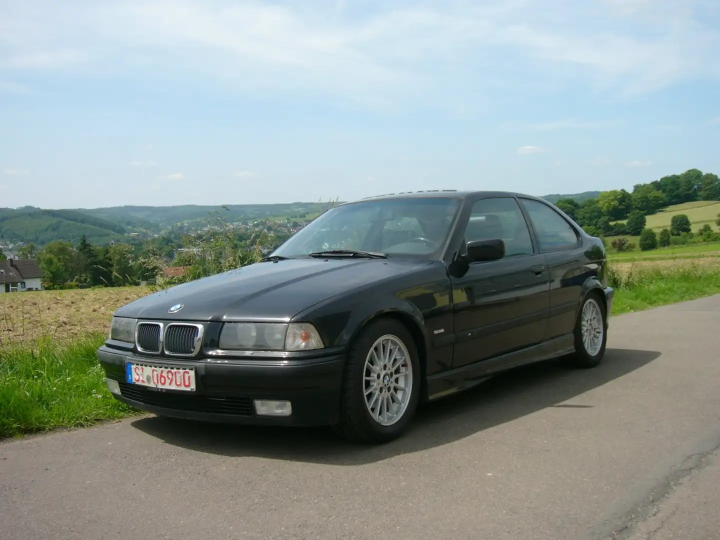 BMW 318 318 Ti E36 Compact, selten, Sportsitze, gepflegt Nero - 2