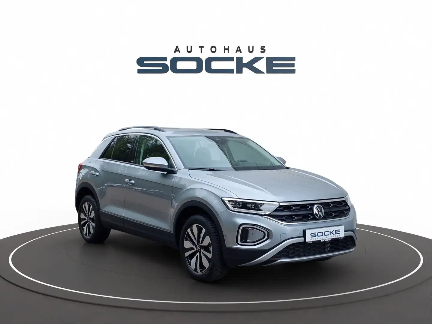Volkswagen T-Roc 1.0 TSI MOVE/LED+/Navi/ACC/Kamera Argent - 2