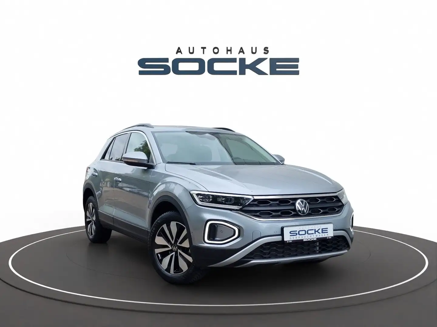 Volkswagen T-Roc 1.0 TSI MOVE/LED+/Navi/ACC/Kamera Argent - 1