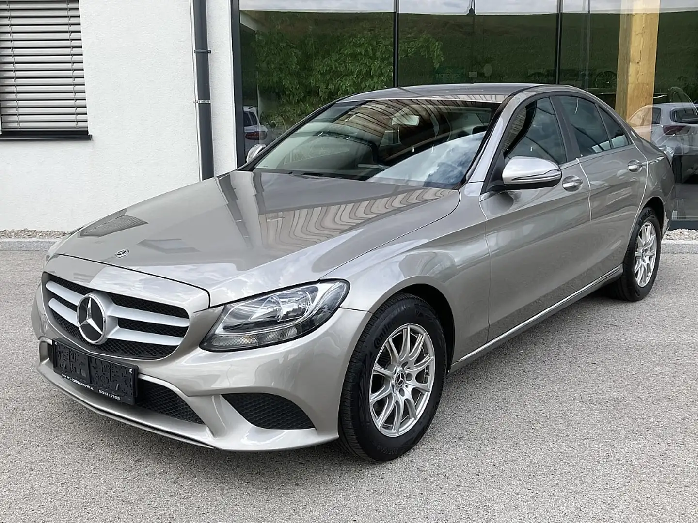 Mercedes-Benz C 200 d Aut. Grijs - 1