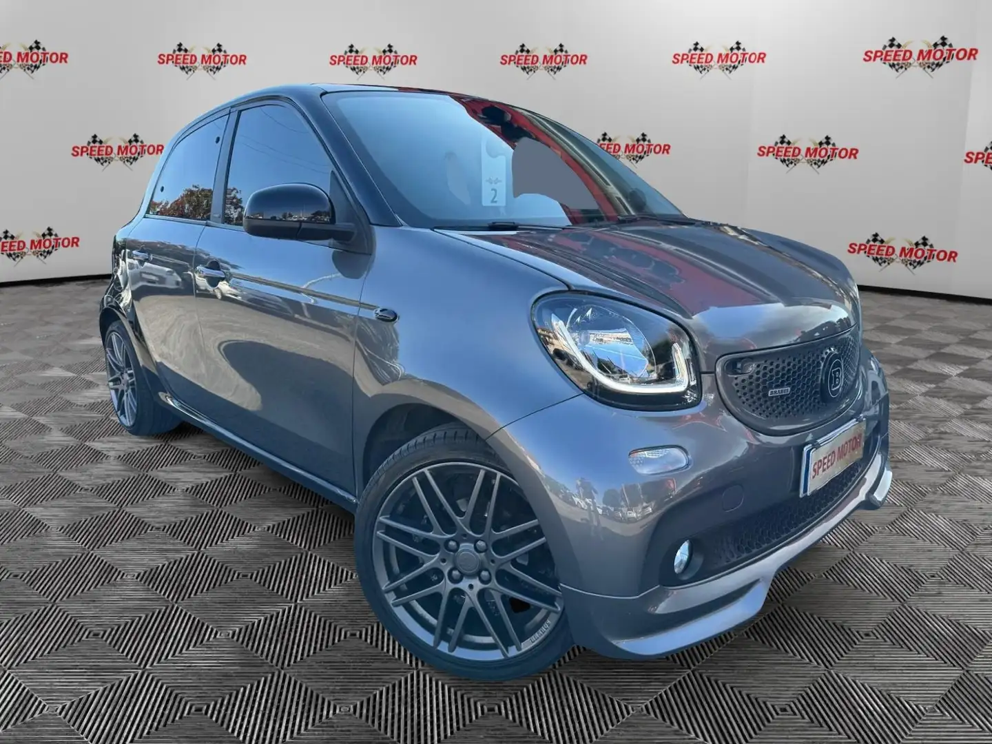 smart forFour 90 Turbo twinamic Brabus Style, PRONTA CONSEGNA! Grau - 1