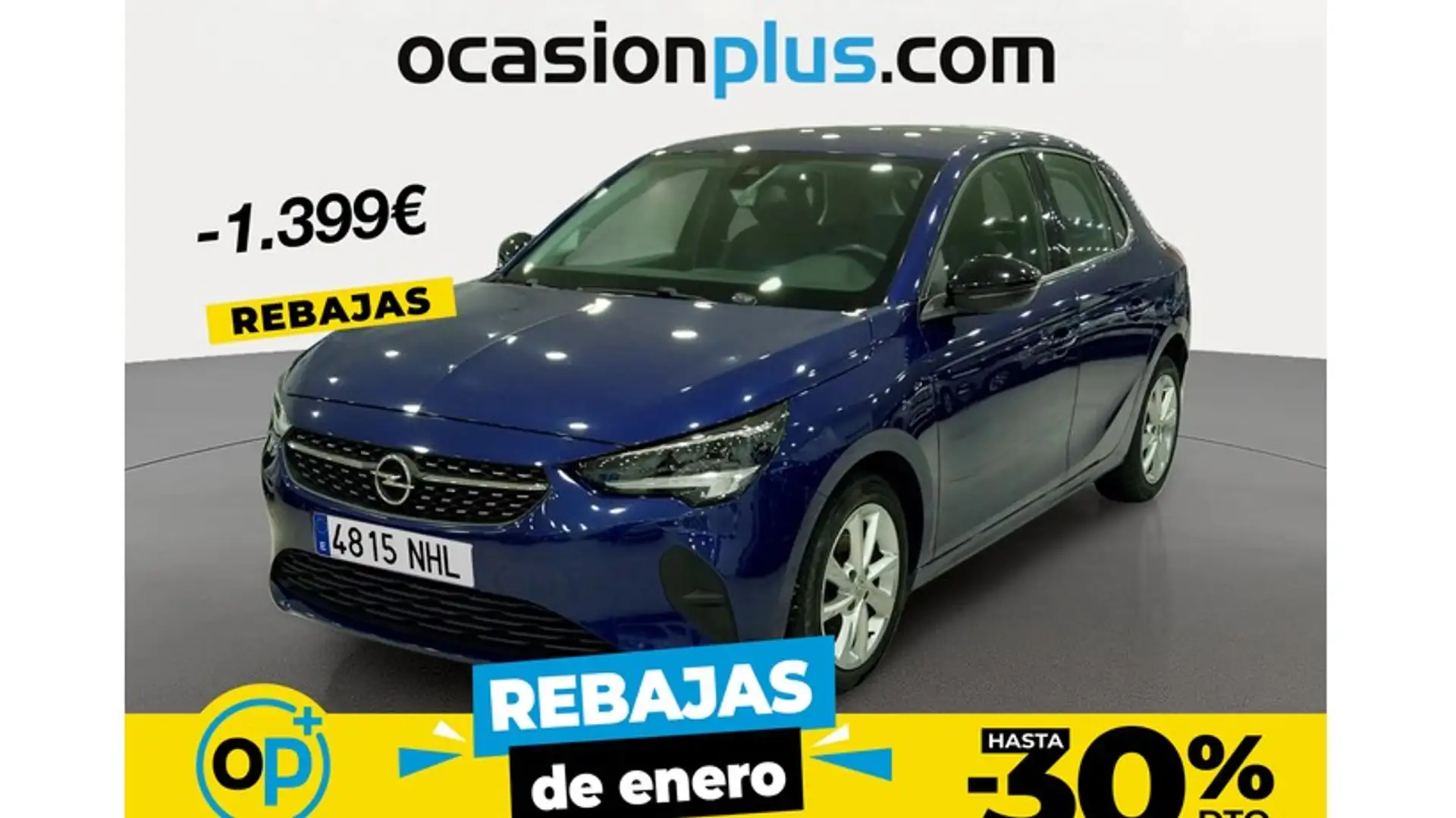 Opel Corsa 1.2T XHL S/S Elegance 100 Blau - 1
