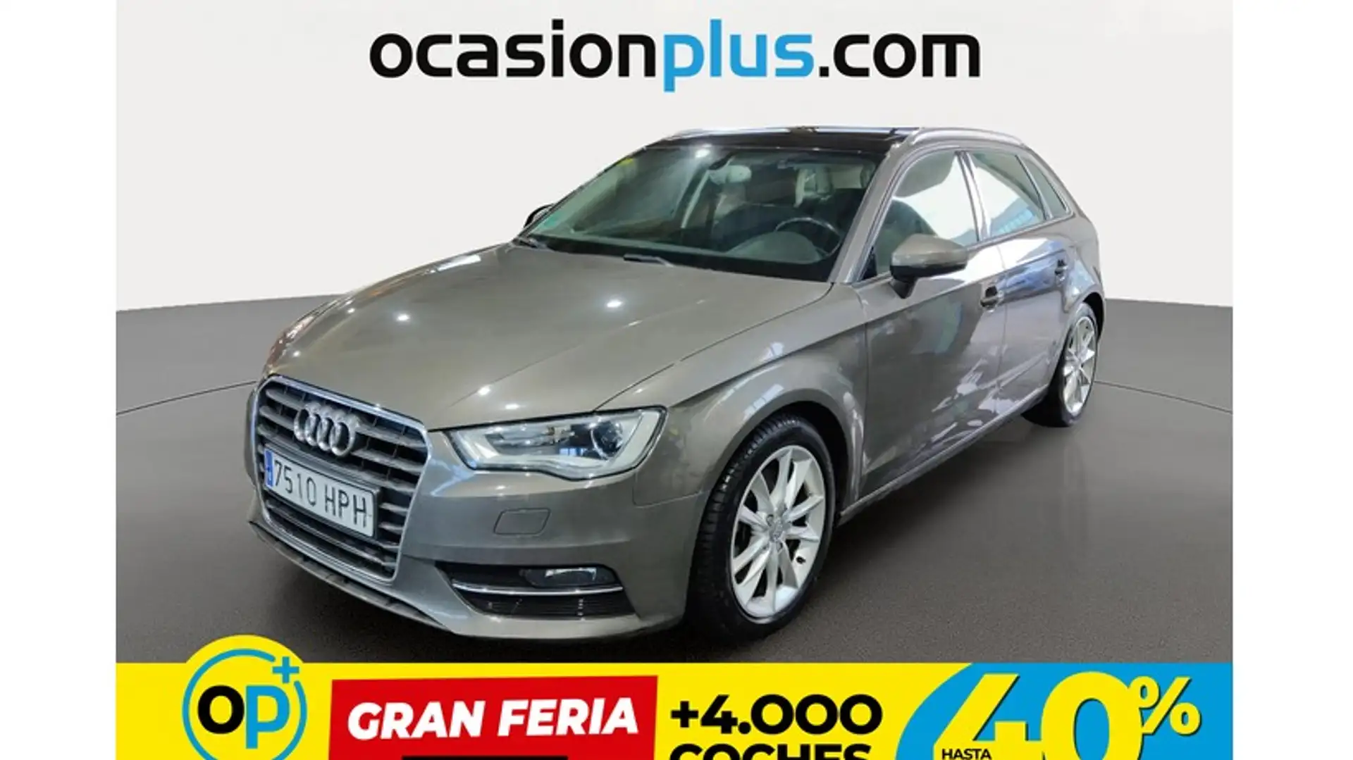 Audi A3 Sportback 1.8 TFSI Ambition S-T Gris - 1