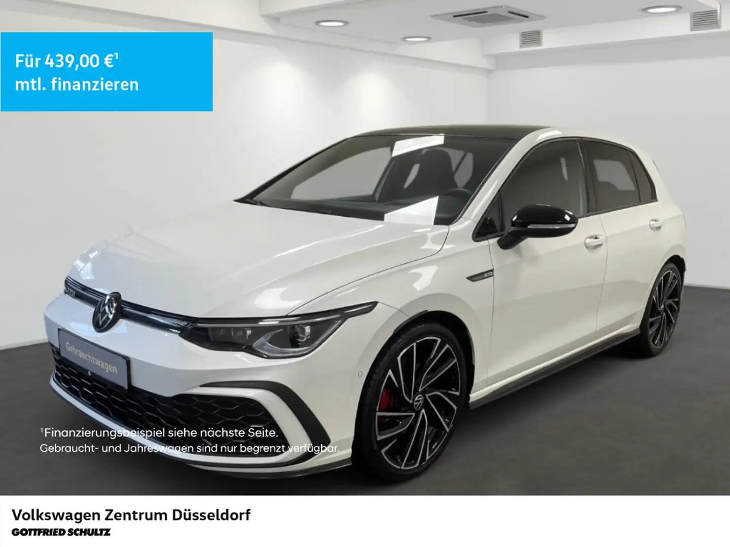 Volkswagen Golf GTD 2.0 TDI DSG Panoramadach Sitzheizung Weiß - 1