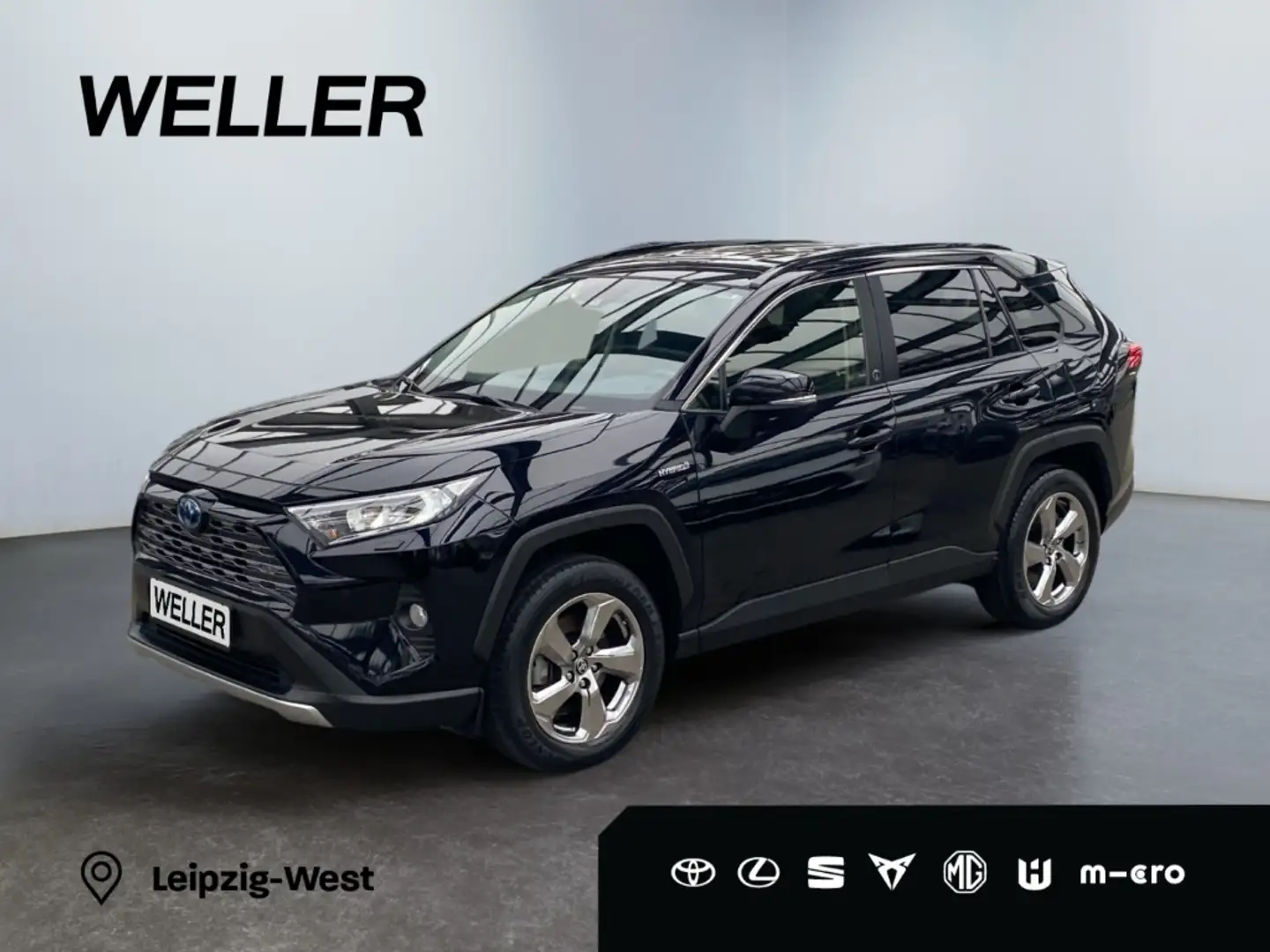 Toyota RAV 4 2.5 4x2 Hybrid Team D *LED*ACC*el Heck*CAM* Schwarz - 1