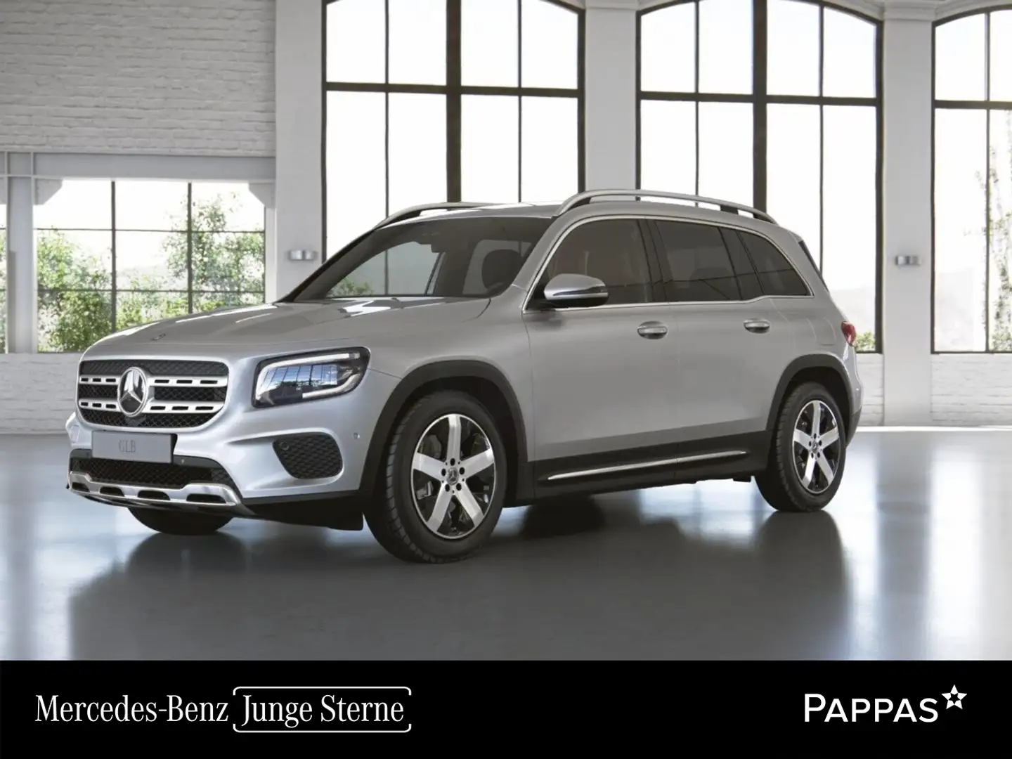Mercedes-Benz GLB 200 d 4MATIC Cam Navi Wide LED SHZ Silber - 1