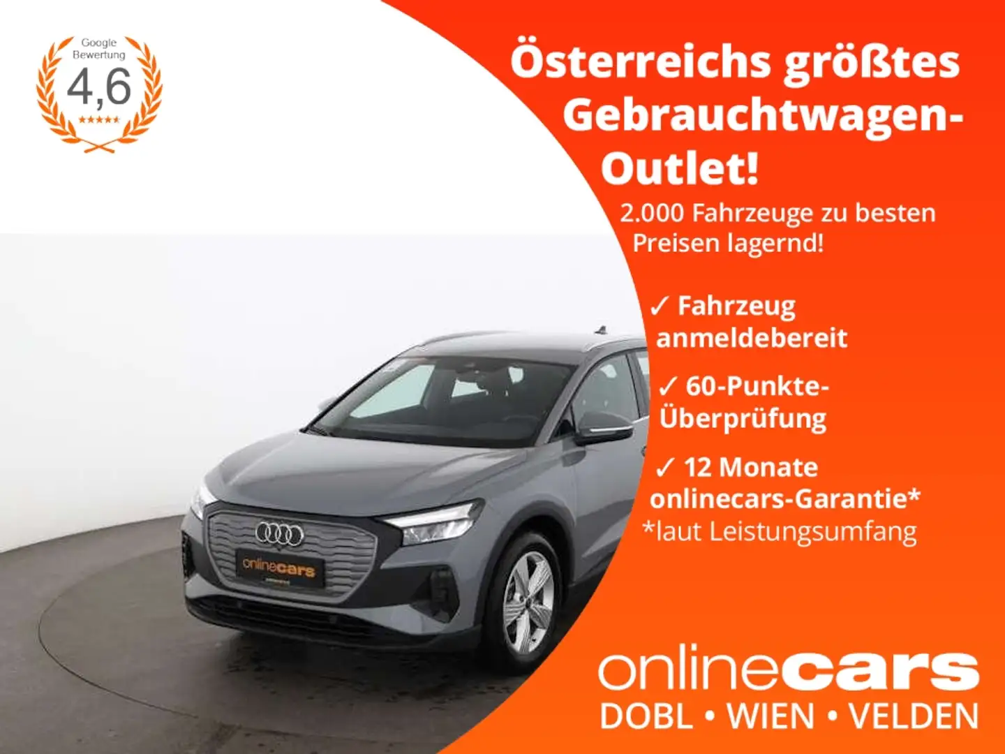 Audi Q4 e-tron Q4 35 e-tron 55kWh Aut LED DIGITAL-TACHO ASSIST Grau - 1