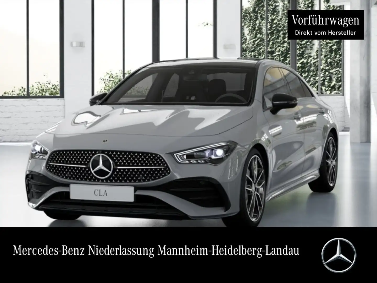 Mercedes-Benz CLA 200 AMG+NIGHT+PANO+360°+MULTIBEAM+TOTW+7G Grau - 1