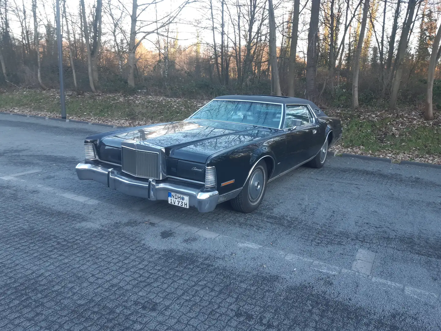 Lincoln Continental Mark IV Fekete - 1