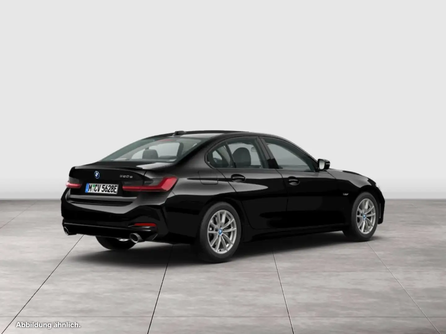 BMW 320 e Lim. Aut. Klima PDC DAB Tempomat Schwarz - 2