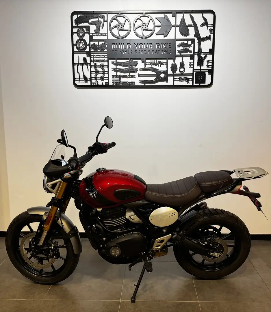 Triumph Scrambler 400 X Rouge - 2