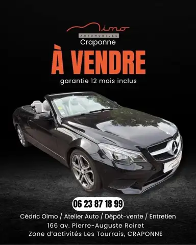 Mercedes-Benz E 220 restylé 220 cdi boite méca. garantie 12 mois