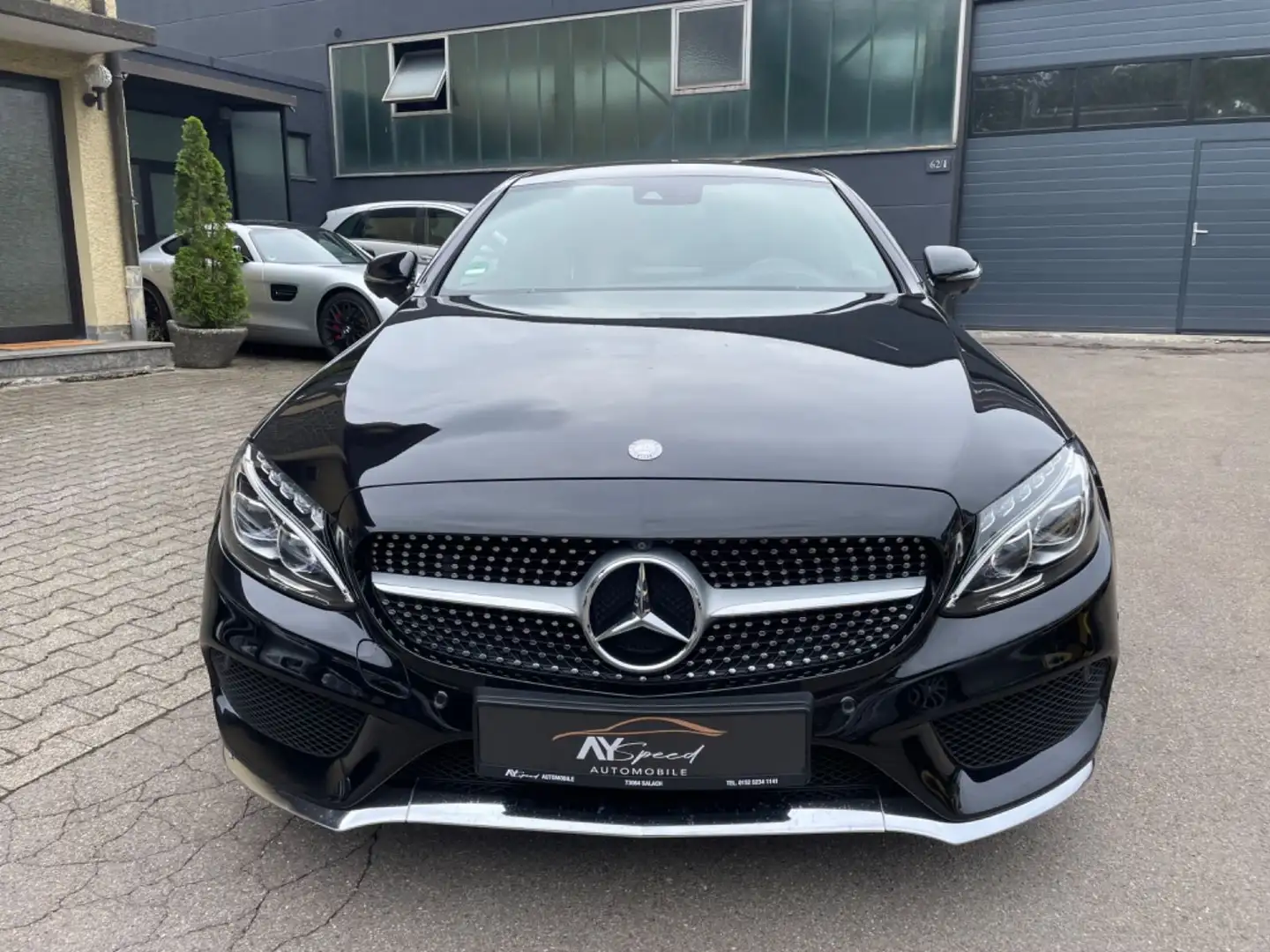 Mercedes-Benz C 400 C - Klasse Coupe PANO/HUD/360°/AMG Schwarz - 2