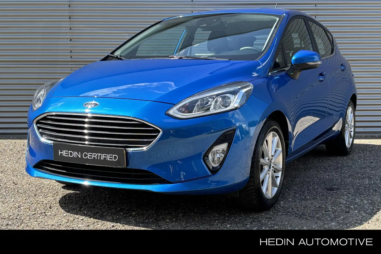 Ford Fiesta 1.0 EcoBoost Titanium / Nederlandse Auto / Climate Blauw - 1