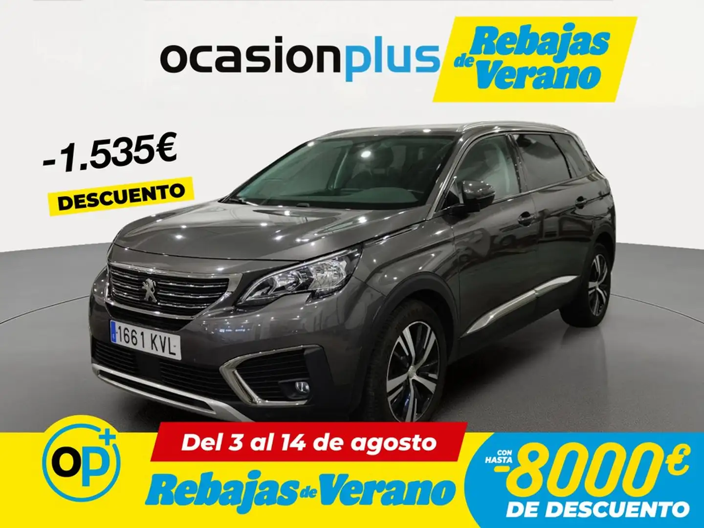 Peugeot 5008 1.5BlueHDi S&S Allure 130 Gris - 1