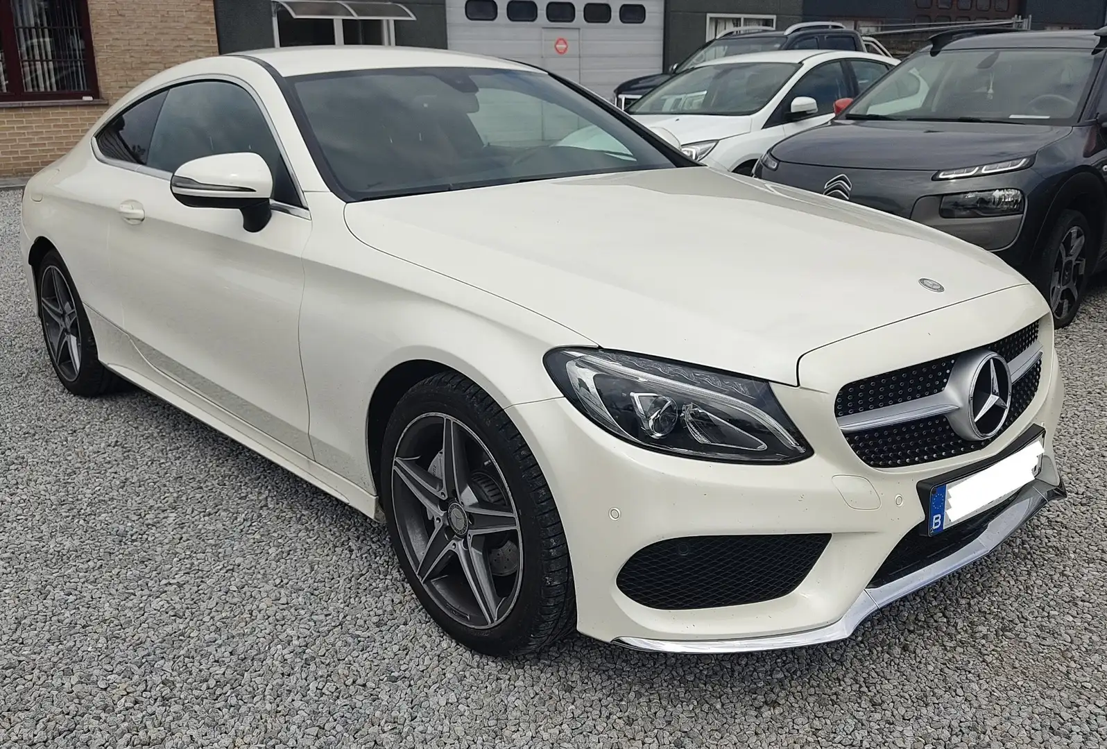 Mercedes-Benz C 200 Coupé_2.0 i(183CH)_2016💢EUR.6B_32.000KM💢 Blanc - 2