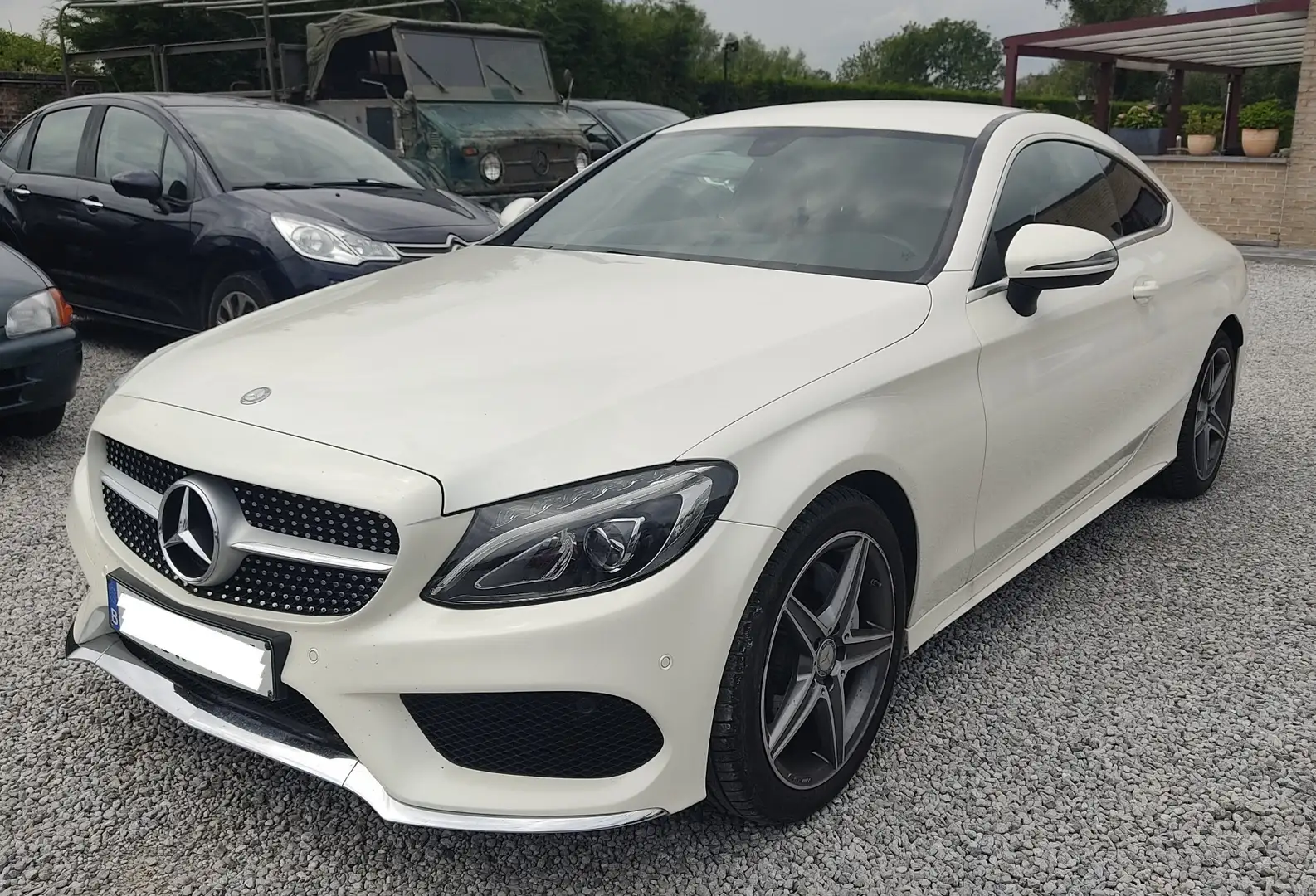 Mercedes-Benz C 200 Coupé_2.0 i(183CH)_2016💢EUR.6B_32.000KM💢 Blanc - 1