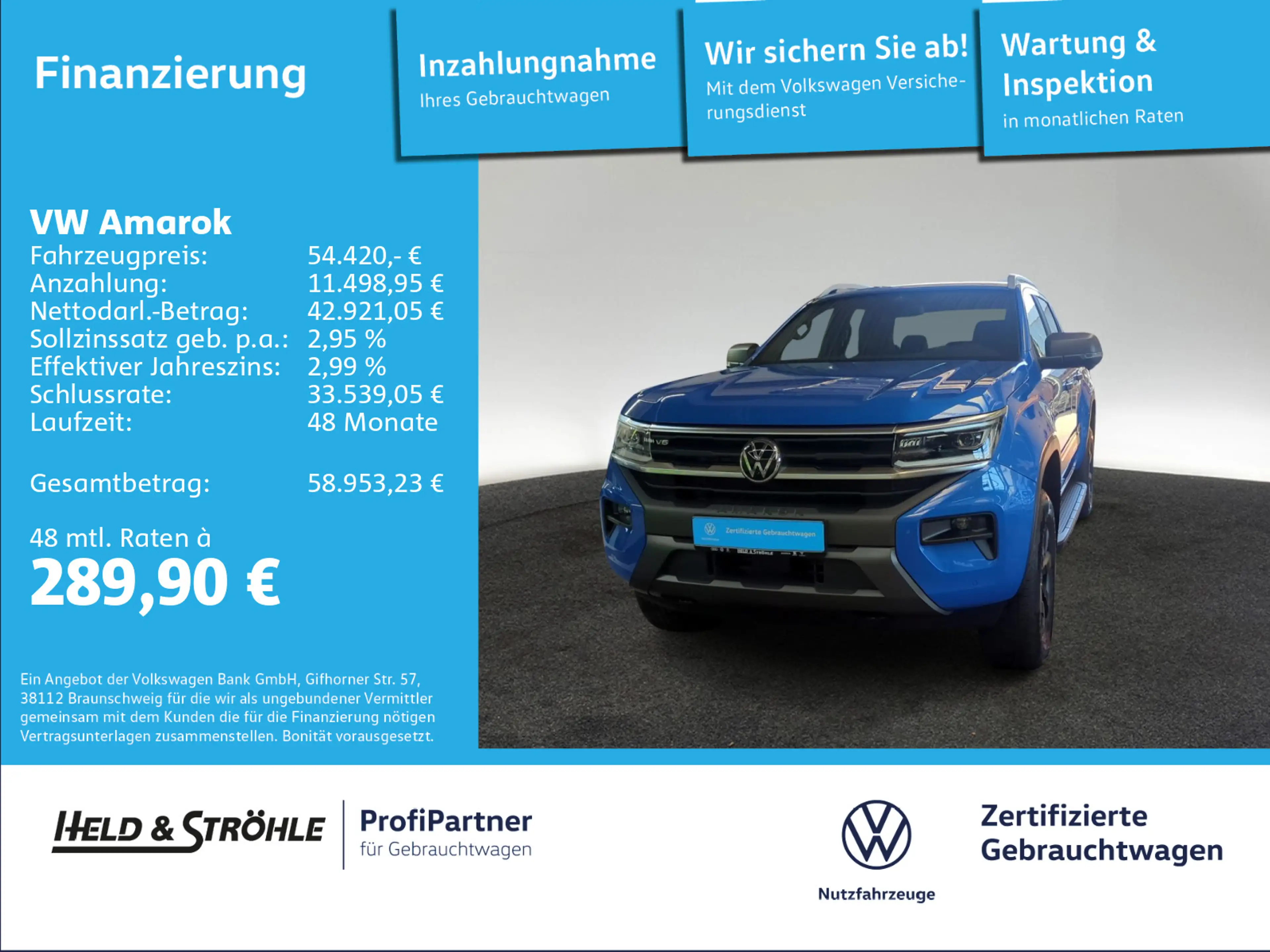 Volkswagen Amarok PanAmericana 3.0 TDI 4M AHK STHZ LEDER