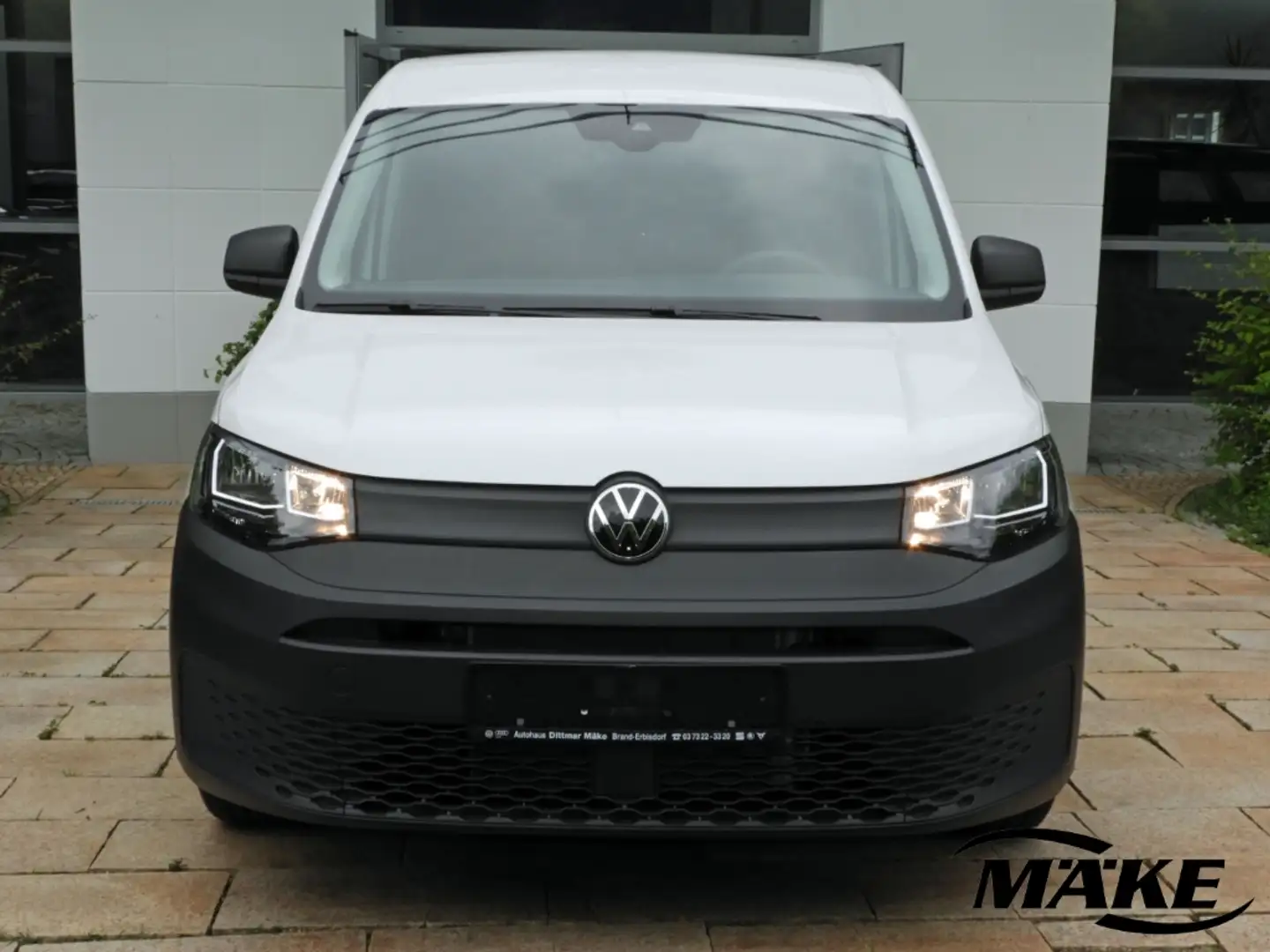 Volkswagen Caddy Cargo 2.0 TDI APP PDC GRA KLIMA Weiß - 2