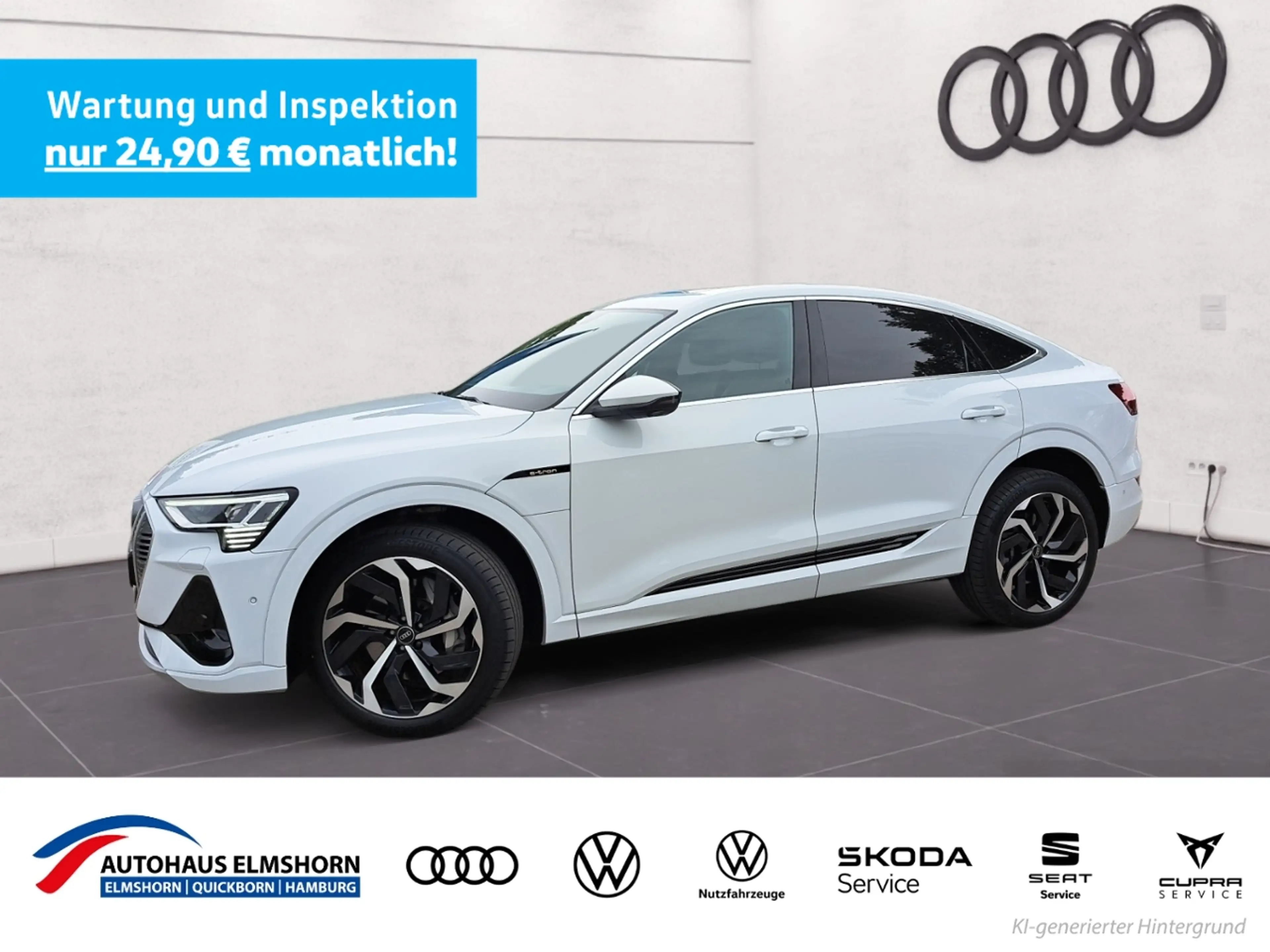 Audi e-tron Sportback 55 quattro S line PANO AHK MMI B&O 21"
