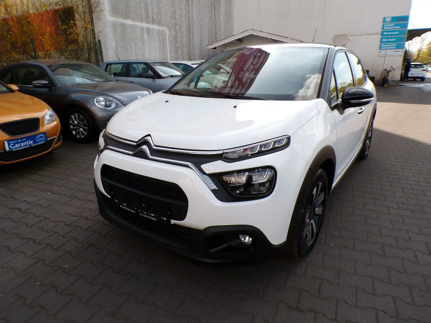 Citroen C3 PureTech 110, 1-HAND Weiß - 1