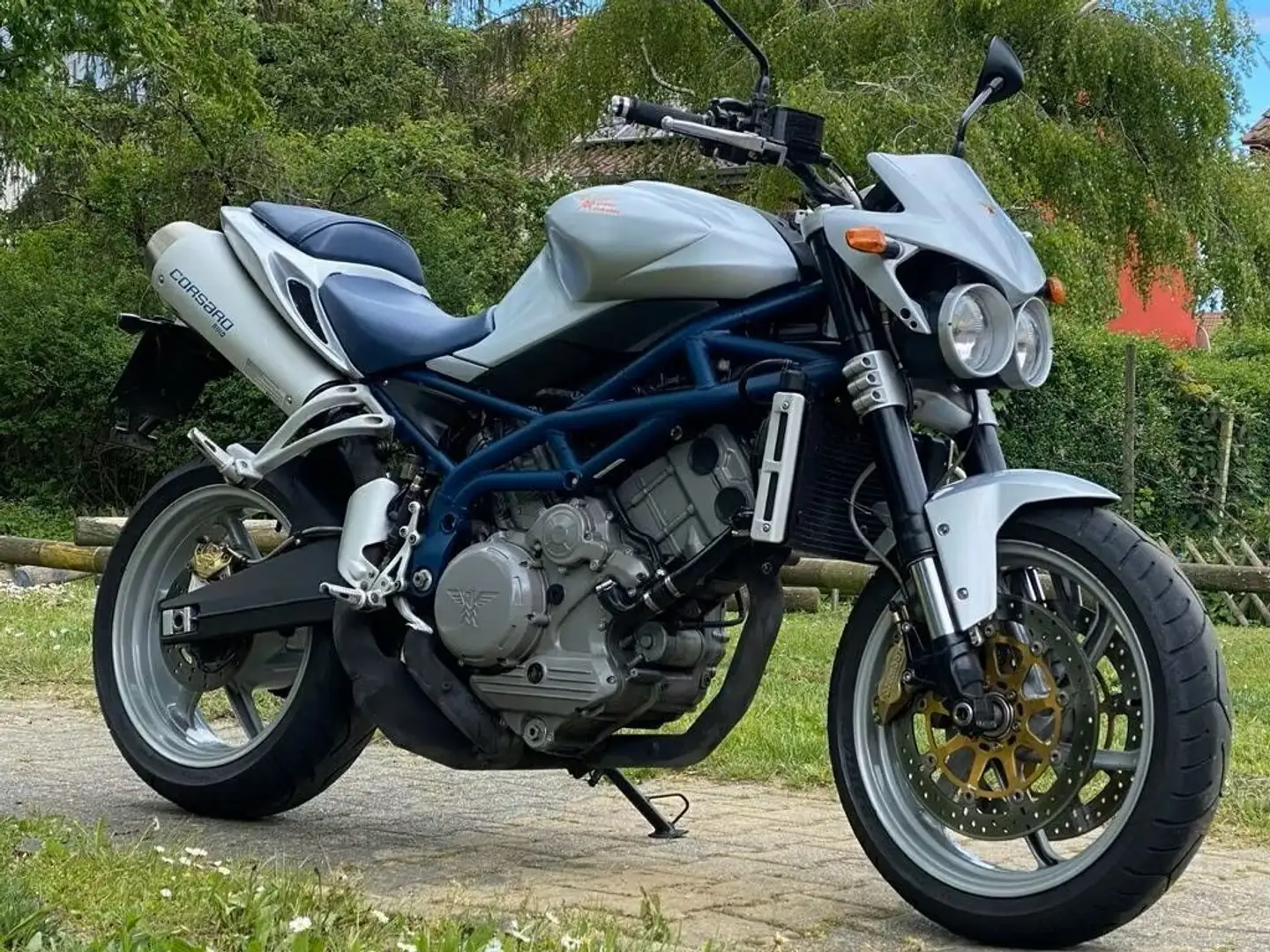 Moto Morini Corsaro 1200 AVIO Argintiu - 1