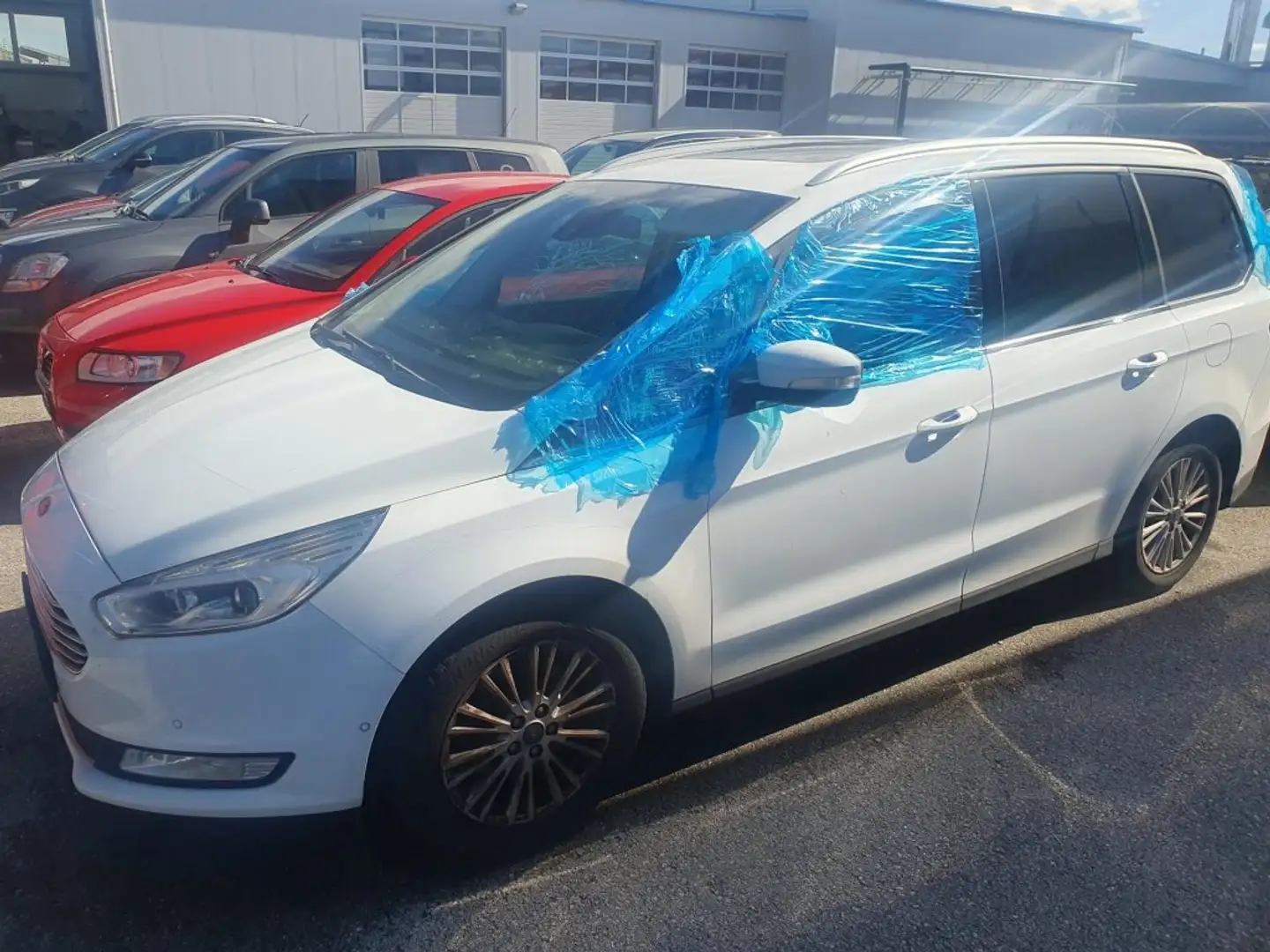 Ford Galaxy 2,0 TDCi Titanium Start/Stop Powershift Blanco - 1