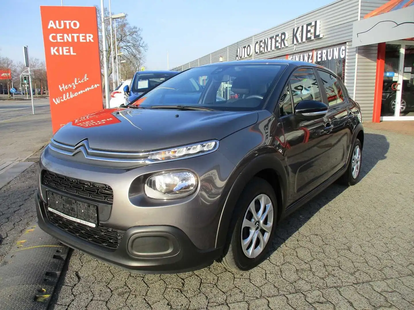 Citroen C3 Diesel BlueHDi 100 S&S, Klimaautomatik Grau - 1