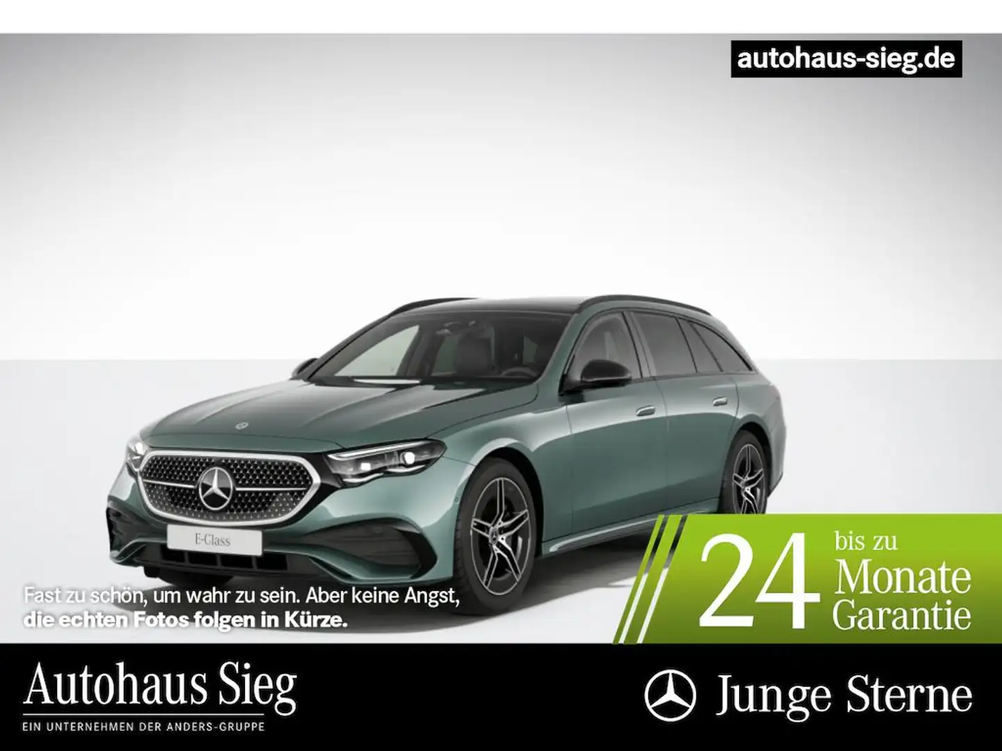 Mercedes-Benz E 220 d T AMG PREMIUM+Dist+Bur+Key+Night+DIGITAL Grau - 1
