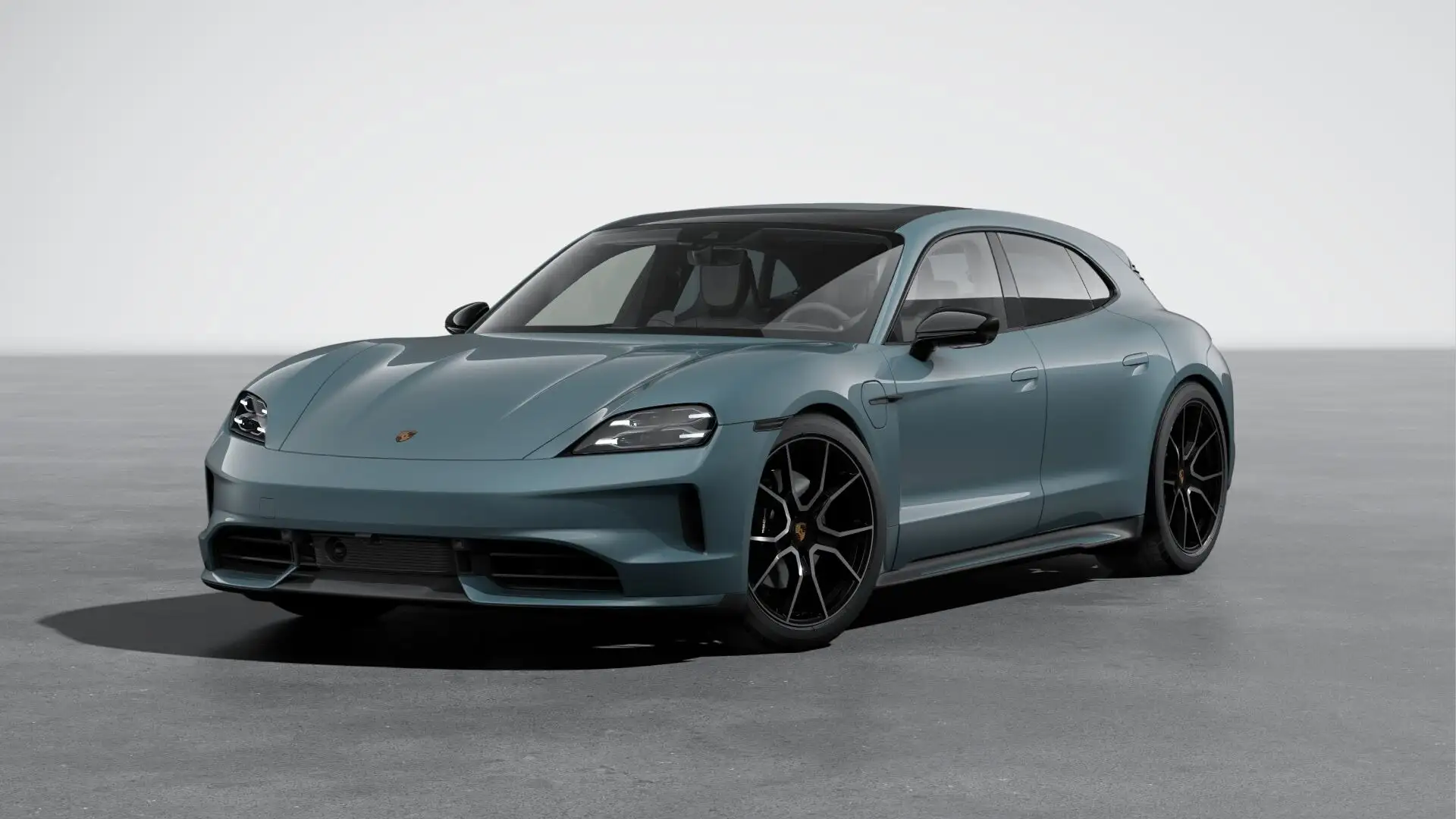 Porsche Taycan Sport Turismo Black Edition Blauw - 1