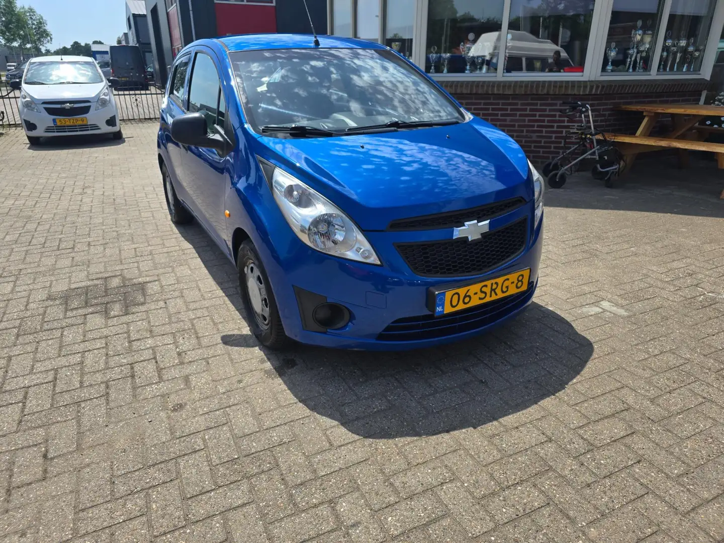 Chevrolet Spark 1.0 16V LS Bi-Fuel Bleu - 2