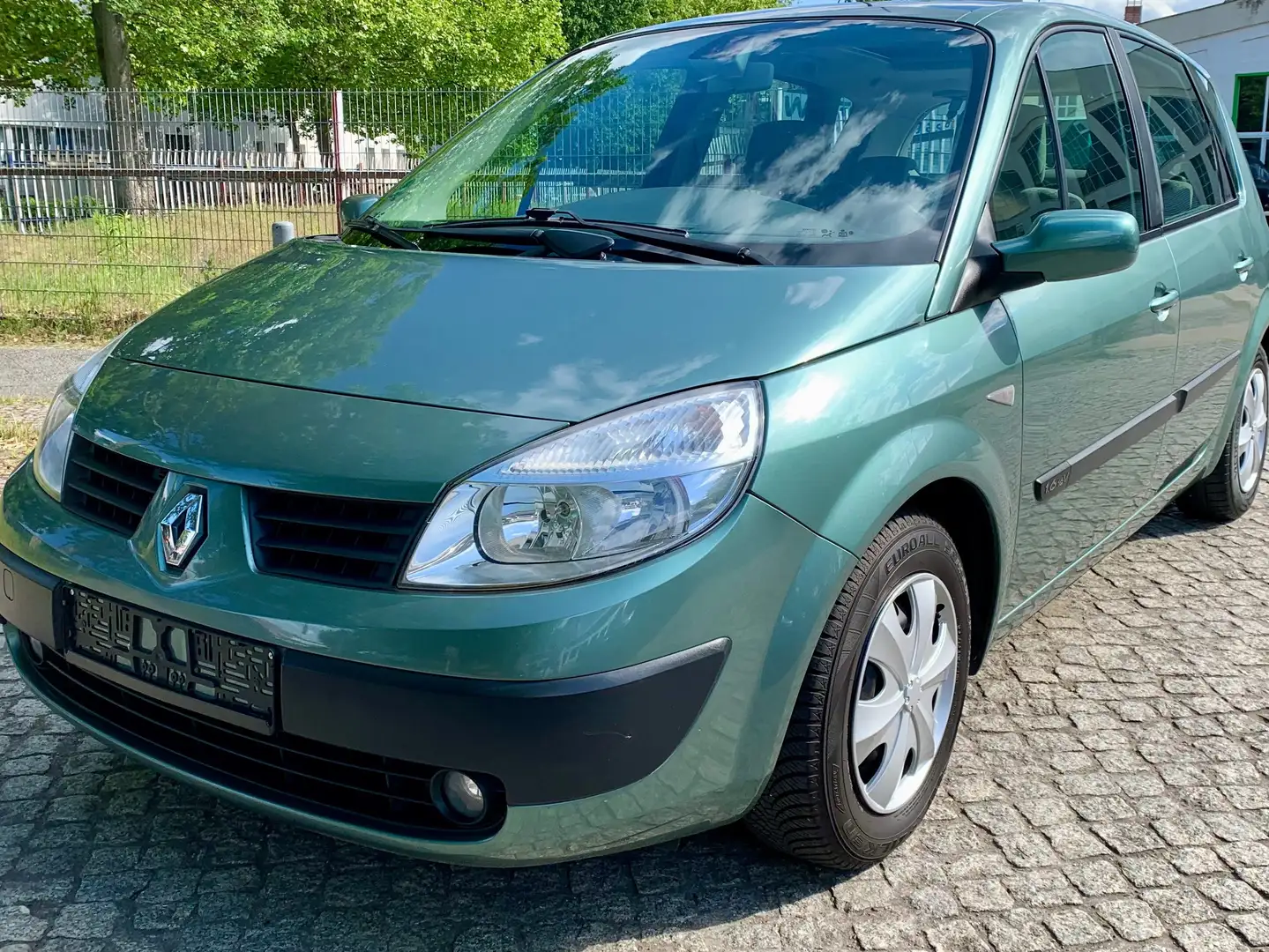 Renault Scenic 1.6 16V Avantage 2*1.HAND*Panoramadach*Klima*Sitzh Green - 1