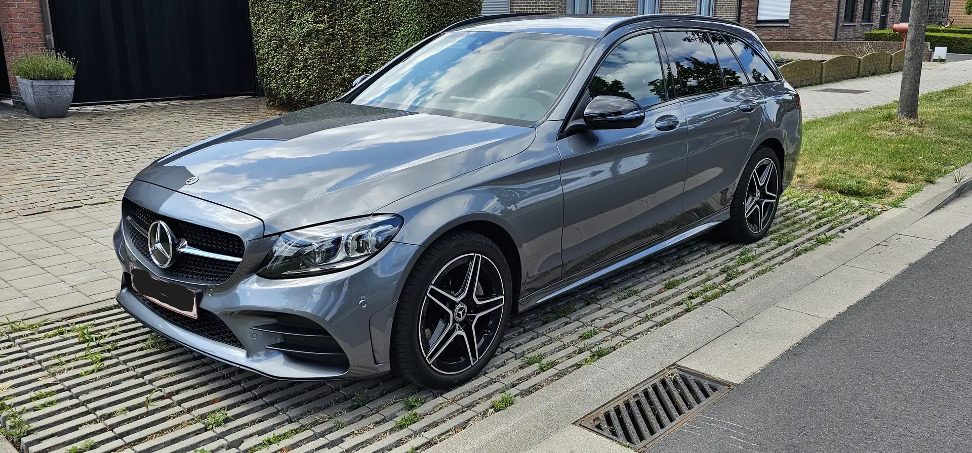 Mercedes-Benz C 180 C 180 d T 9G-TRONIC AMG Line Gris - 1
