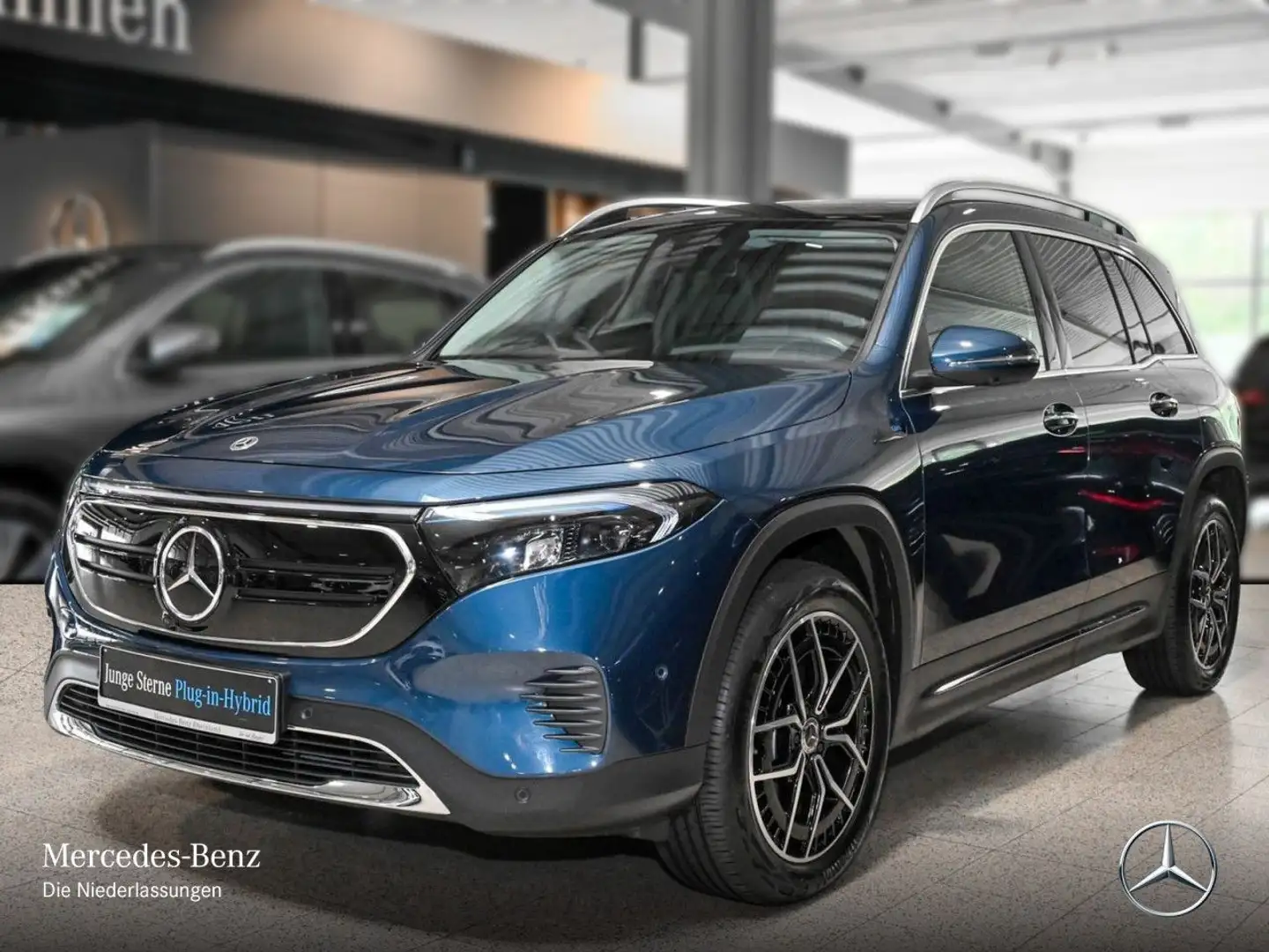 Mercedes-Benz EQB 250 ELECTRICART+19"+PLUS-PAKET+PANO+360+HUD Blau - 2