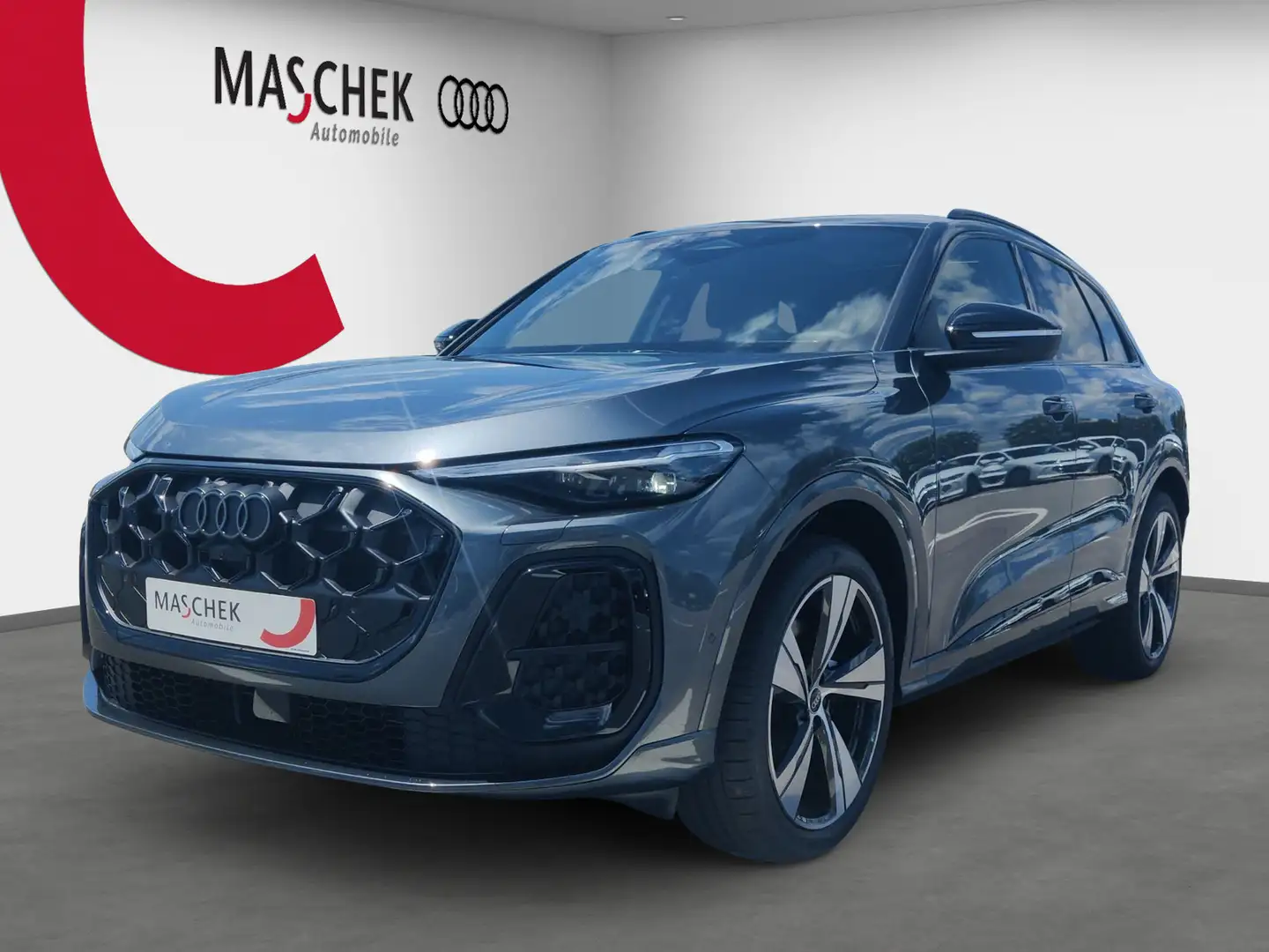 Audi SQ5 TFSI AHK Pano Luftfed 21Zoll TechPlus Matrix HuD b Grau - 2