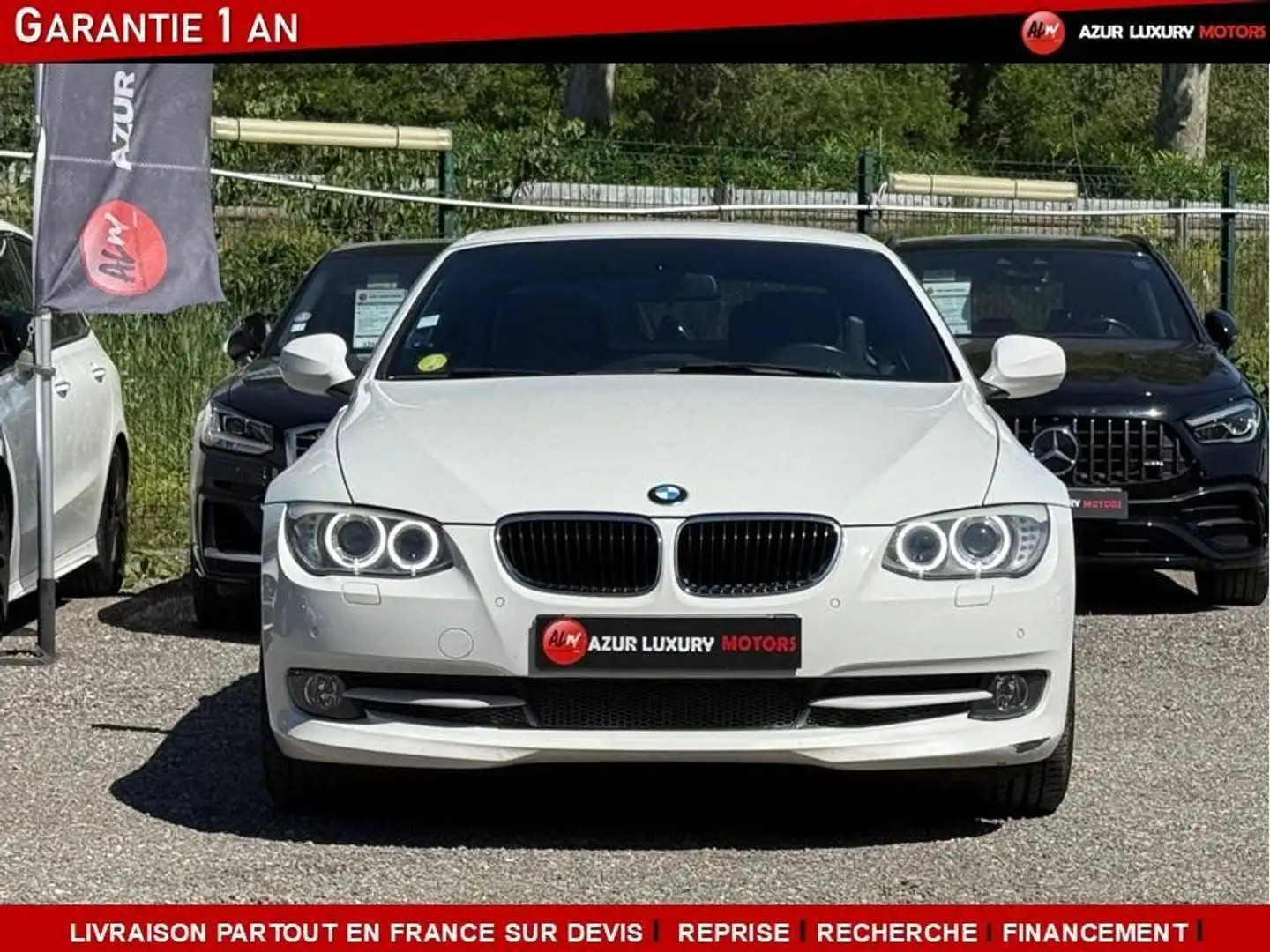 BMW 320 E93 LCI 320 D CABRIOLET LUXE Blanc - 2