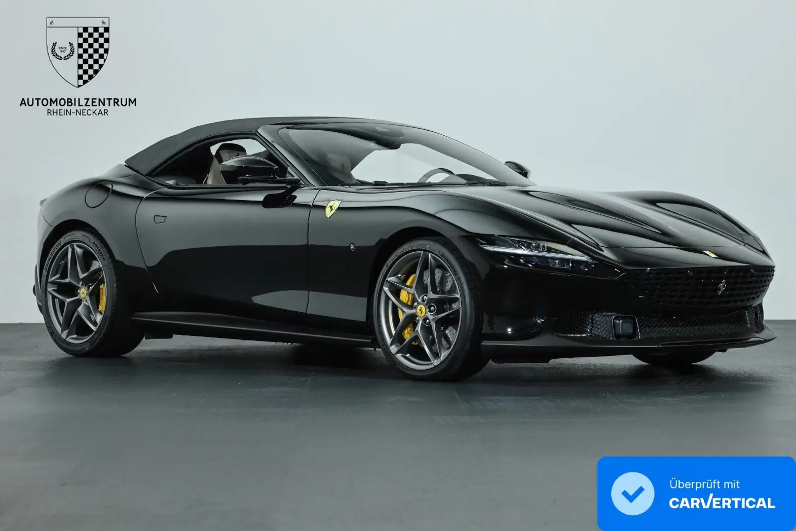 Ferrari Roma Roma Spider Carbon-LED/Passenger/NeckWarmer/360K Schwarz - 1