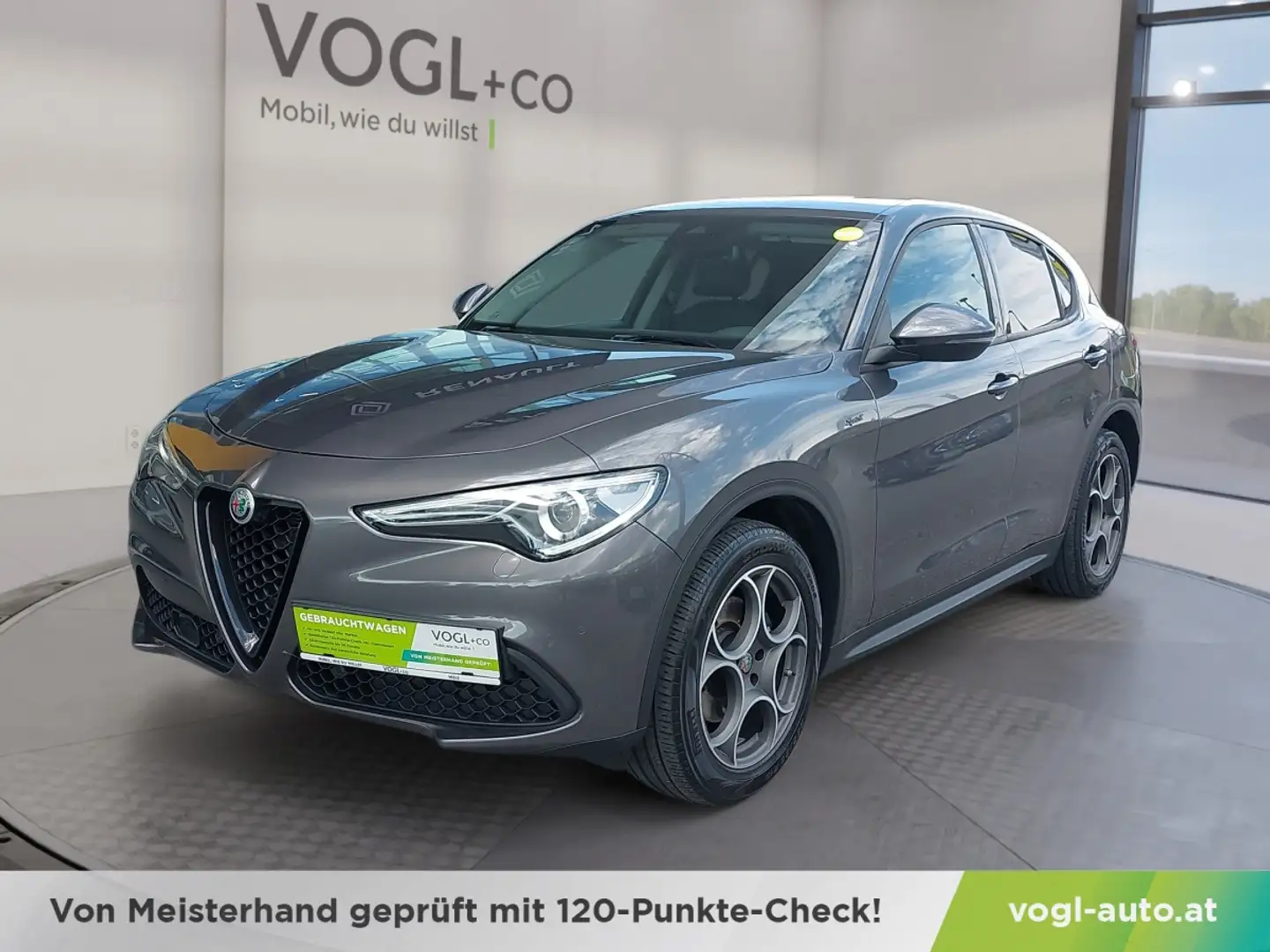 Alfa Romeo Stelvio Sprint 2,0 16V 200 AT8 Q4 Grau - 1