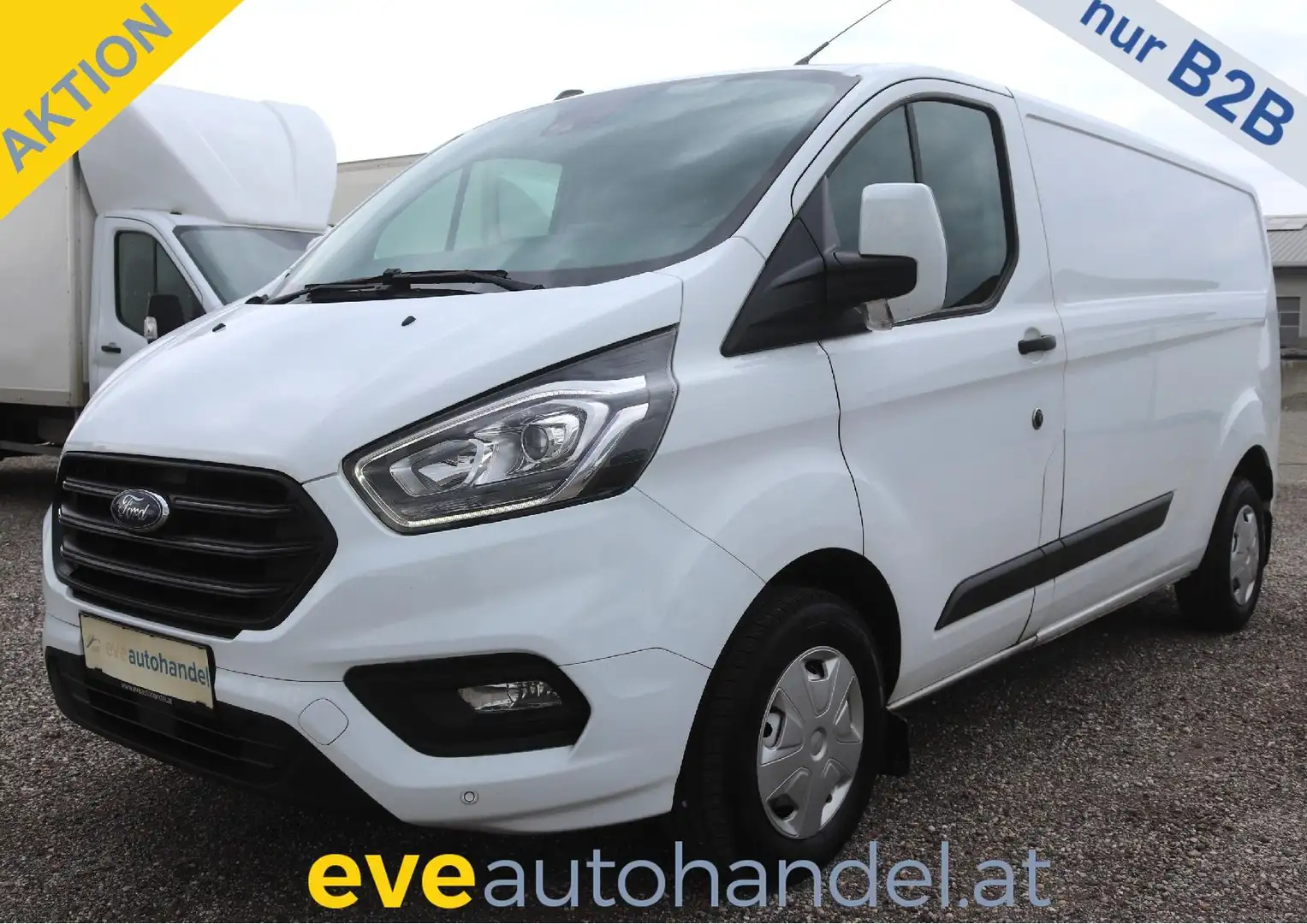 Ford Transit Custom L2H1 Kasten NAVI KAMERA SHZ TEL KLIMA Parksens. Weiß - 1