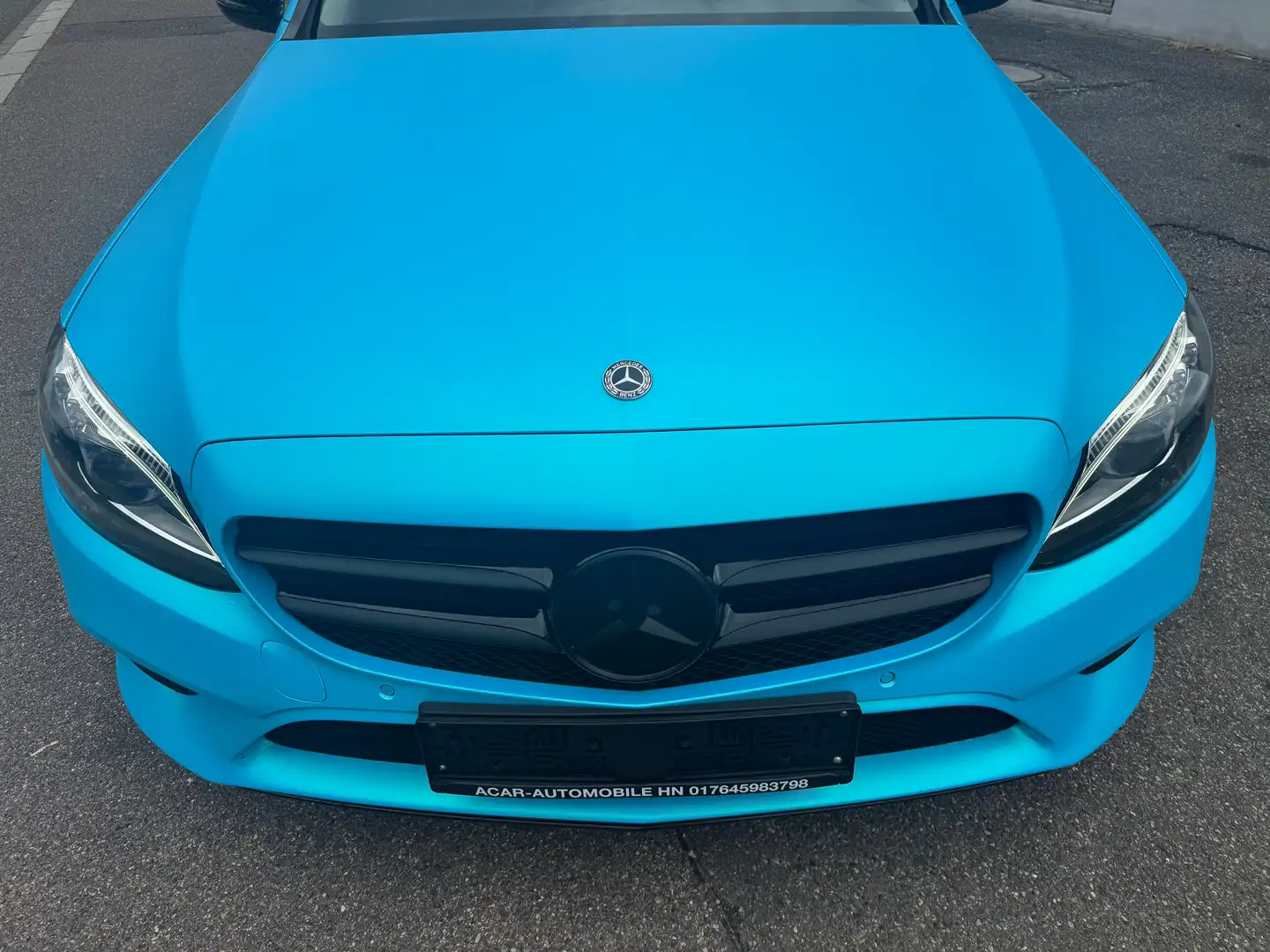 Mercedes-Benz C 220 C 220 d R-Kamera Komplett Foliert mit Rechnung!! Gris - 2