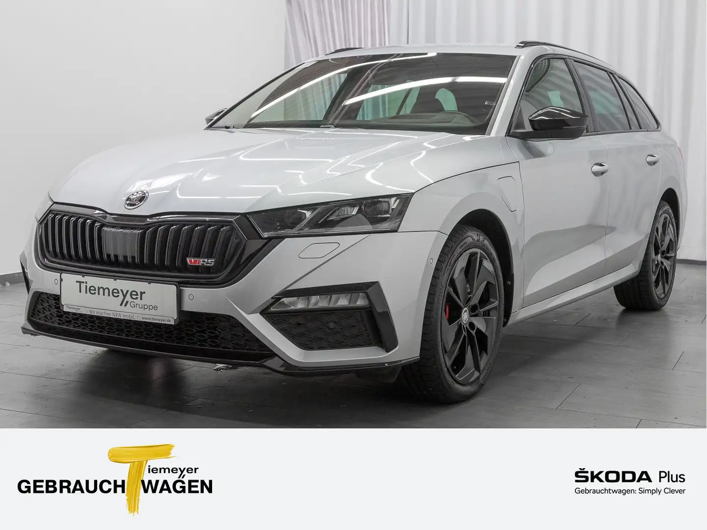 Skoda Octavia Combi 1.4 iV RS MATRIX NAVI LM18 Silber - 1