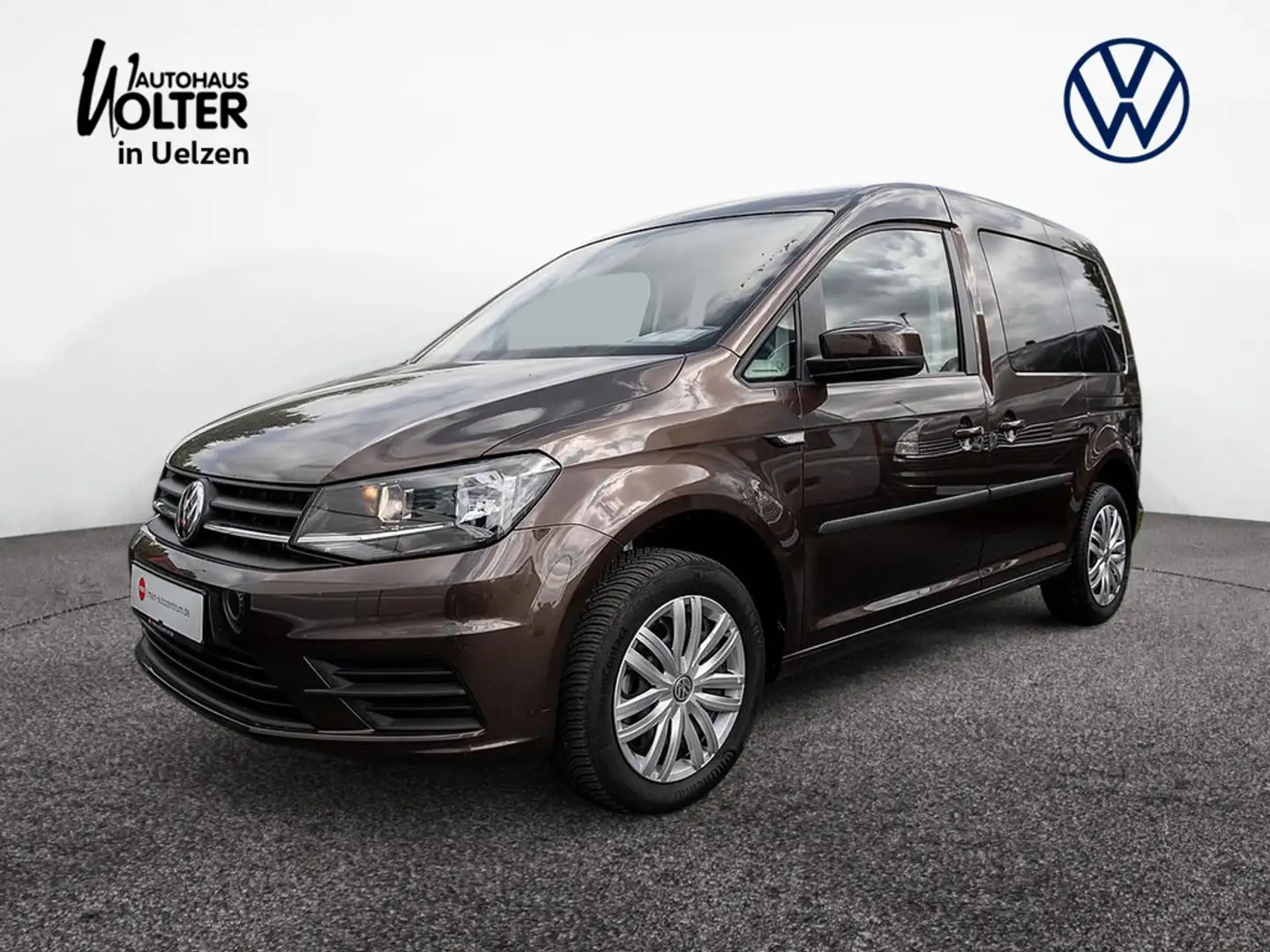 Volkswagen Caddy 1.4 TSI Trendline NAVI KAM SHZ APP-CONN Brun - 1