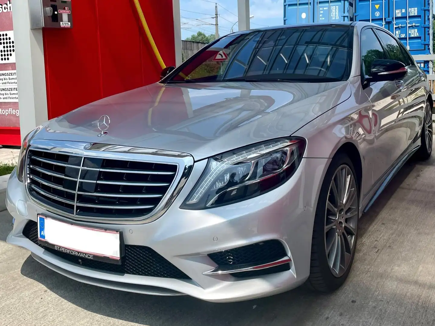 Mercedes-Benz S 350 S 350 d 4Matic AMG lang Aut. Argent - 2
