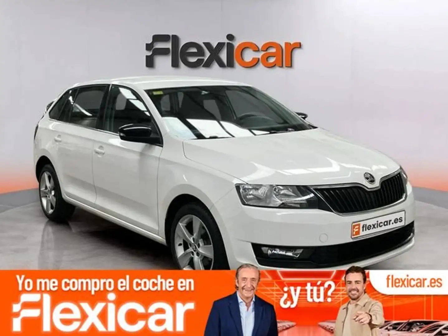 Skoda Rapid/Spaceback 1.0 TSI 70KW (95cv) Ambit Spaceback Blanco - 1