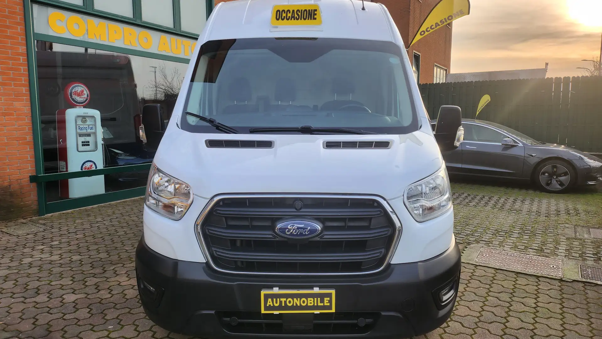 Ford Transit 350 L3H3 cv 170 E6d-temp Targa GG929VT Bianco - 1