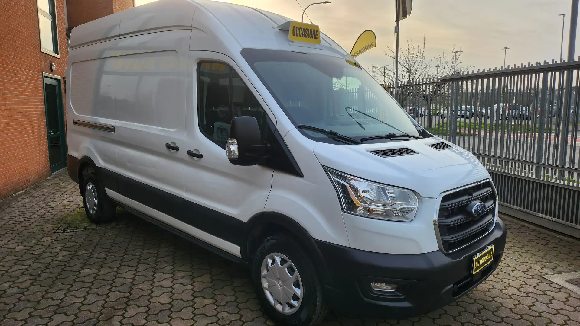 Ford Transit 350 L3H3 cv 170 E6d-temp Targa GG929VT Bianco - 2