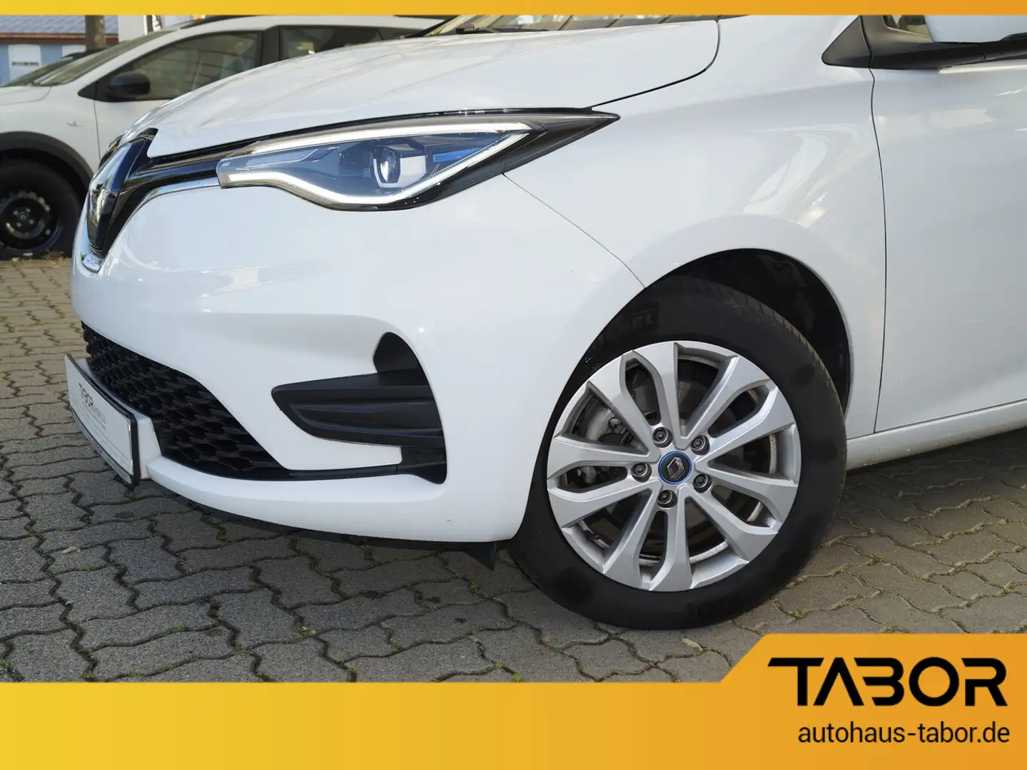 Renault ZOE ZE50 R110 Miet-Bat. FullLED Temp LM16Z BT Weiß - 2